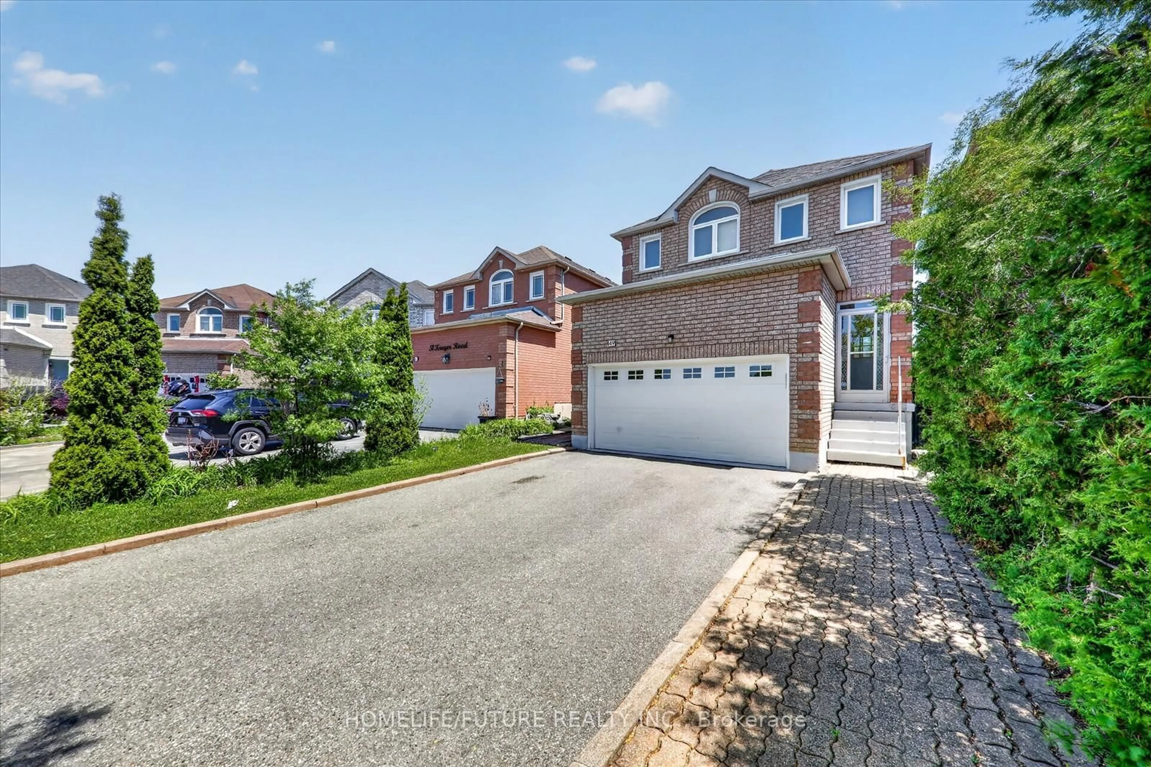 Home with brick exterior material, street for 49 Kruger Rd, Markham Ontario L3S 3Y8