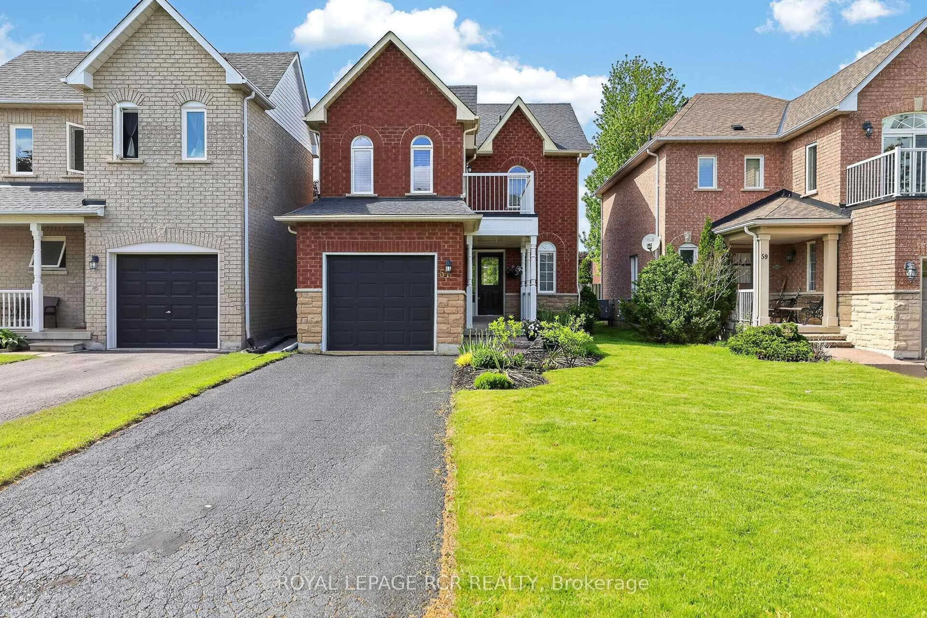 Home with brick exterior material, street for 57 Bolster Lane, Uxbridge Ontario L9P 1X8