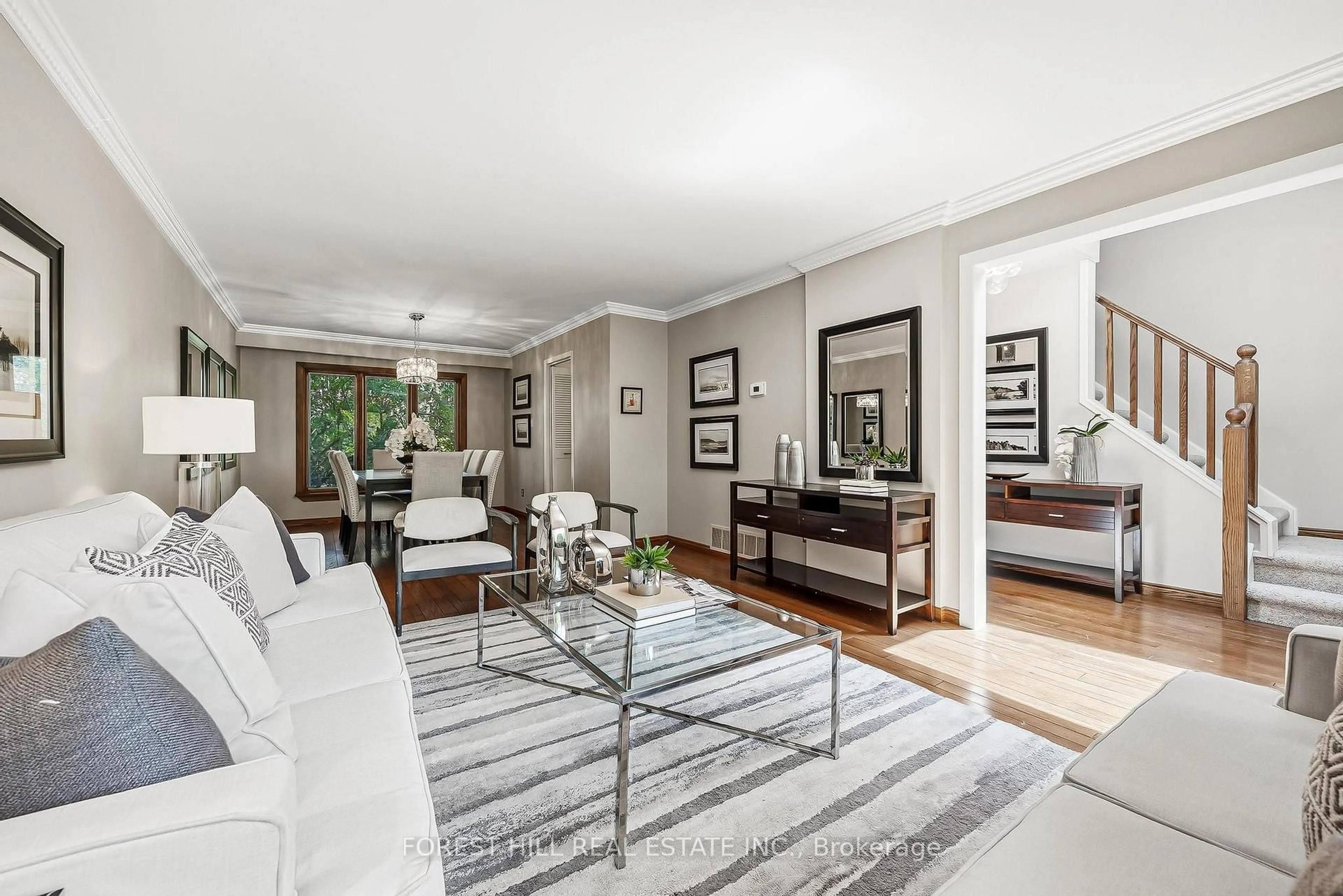 Living room with furniture, unknown for 5 Shaindell St, Markham Ontario L3T 3X5