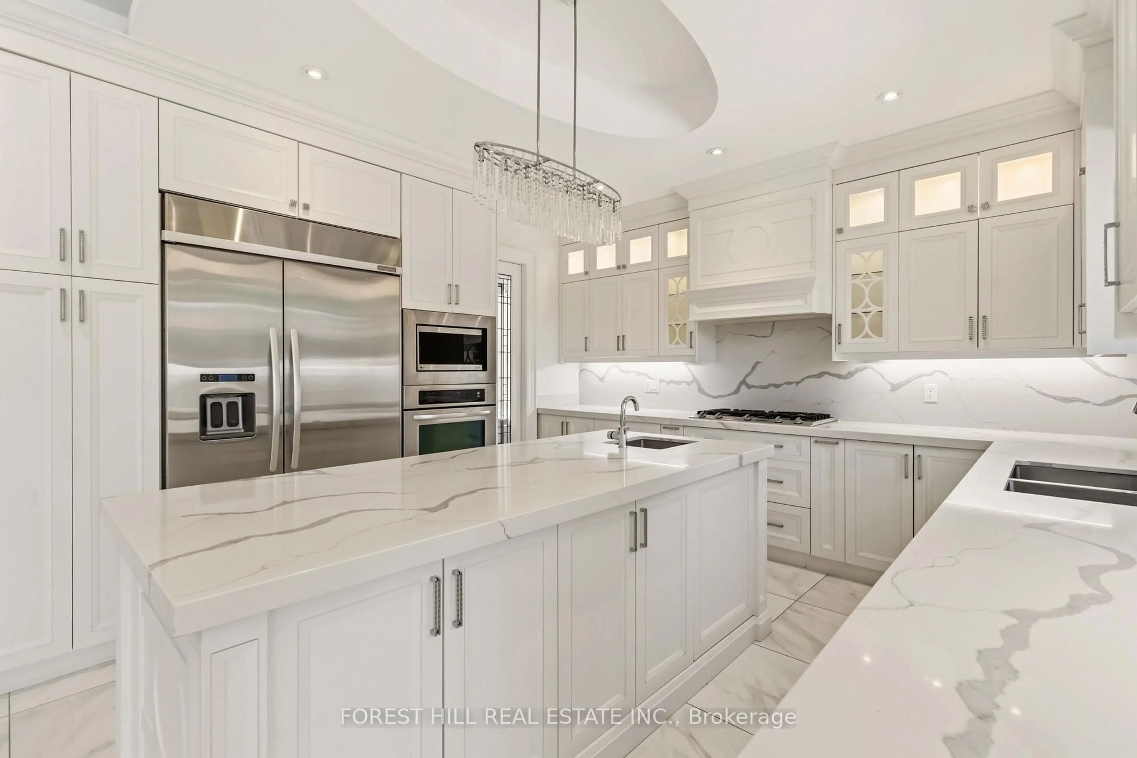 Contemporary kitchen, ceramic/tile floor for 47 Harding Blvd, Richmond Hill Ontario L4C 1S7