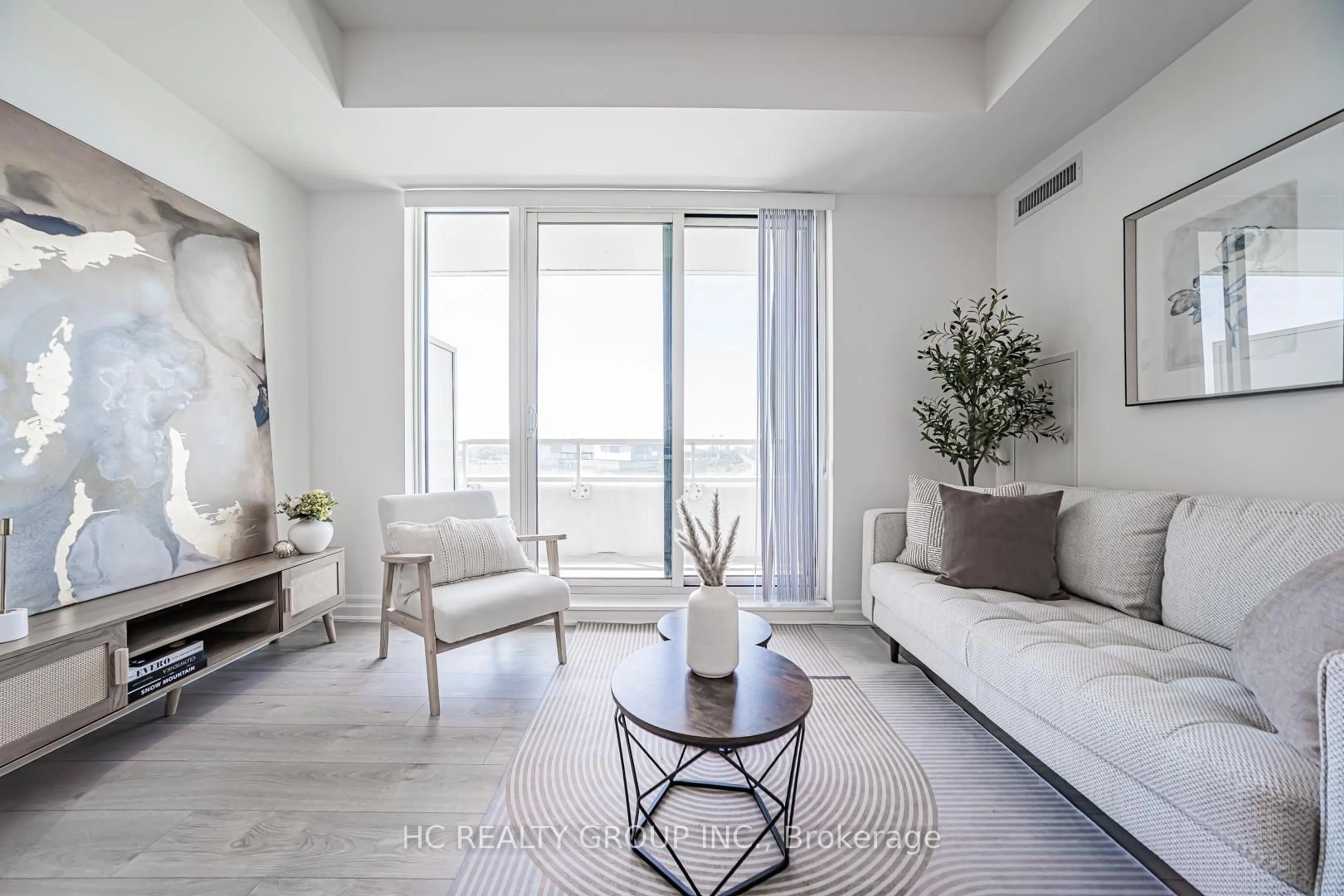 Living room with furniture, unknown for 10 Rouge Valley Dr #1213A, Markham Ontario L6G 0G9