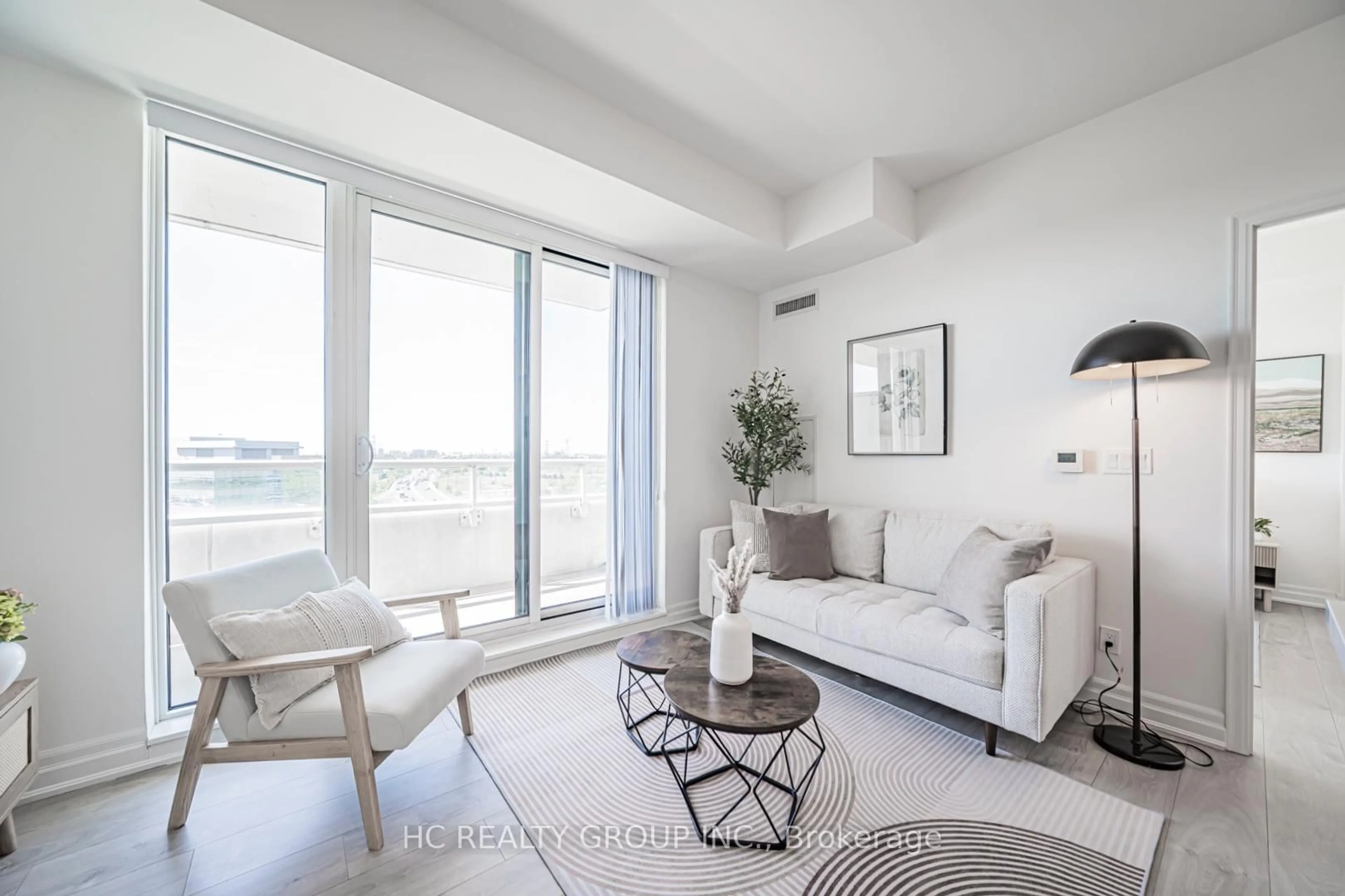 Living room with furniture, unknown for 10 Rouge Valley Dr #1213A, Markham Ontario L6G 0G9