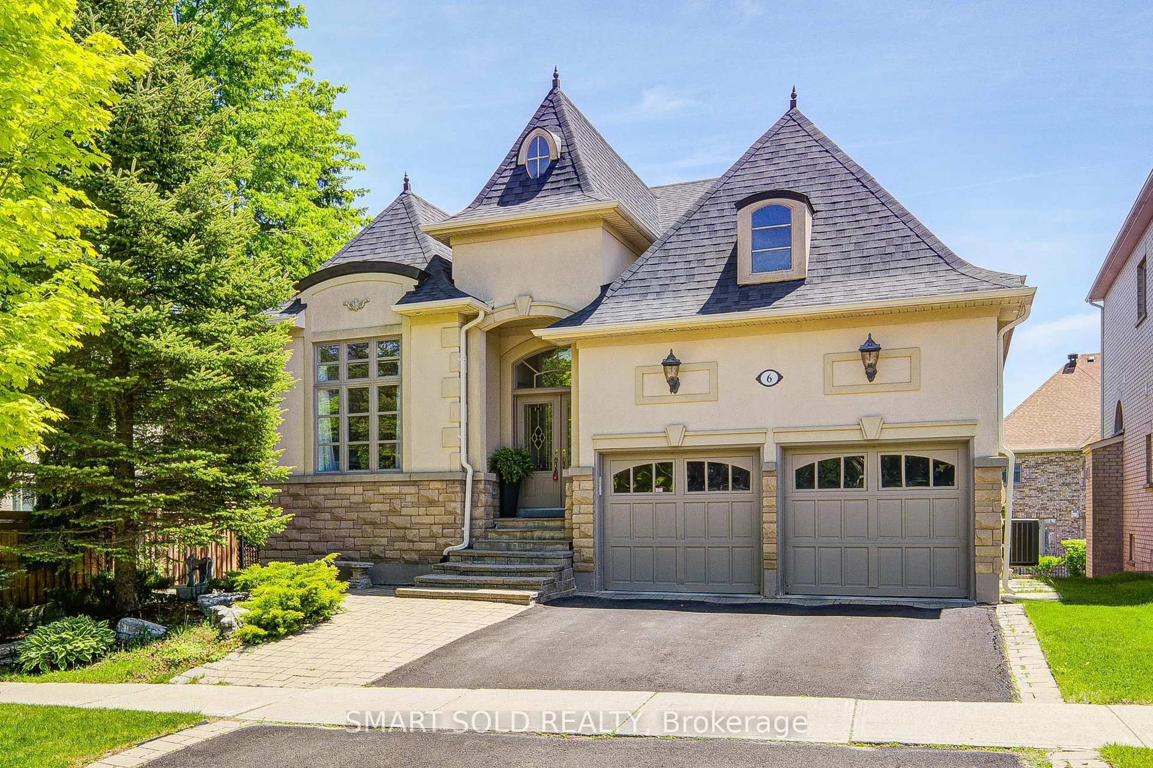 Home with brick exterior material, street for 6 Sachet Dr, Richmond Hill Ontario L4E 4S1