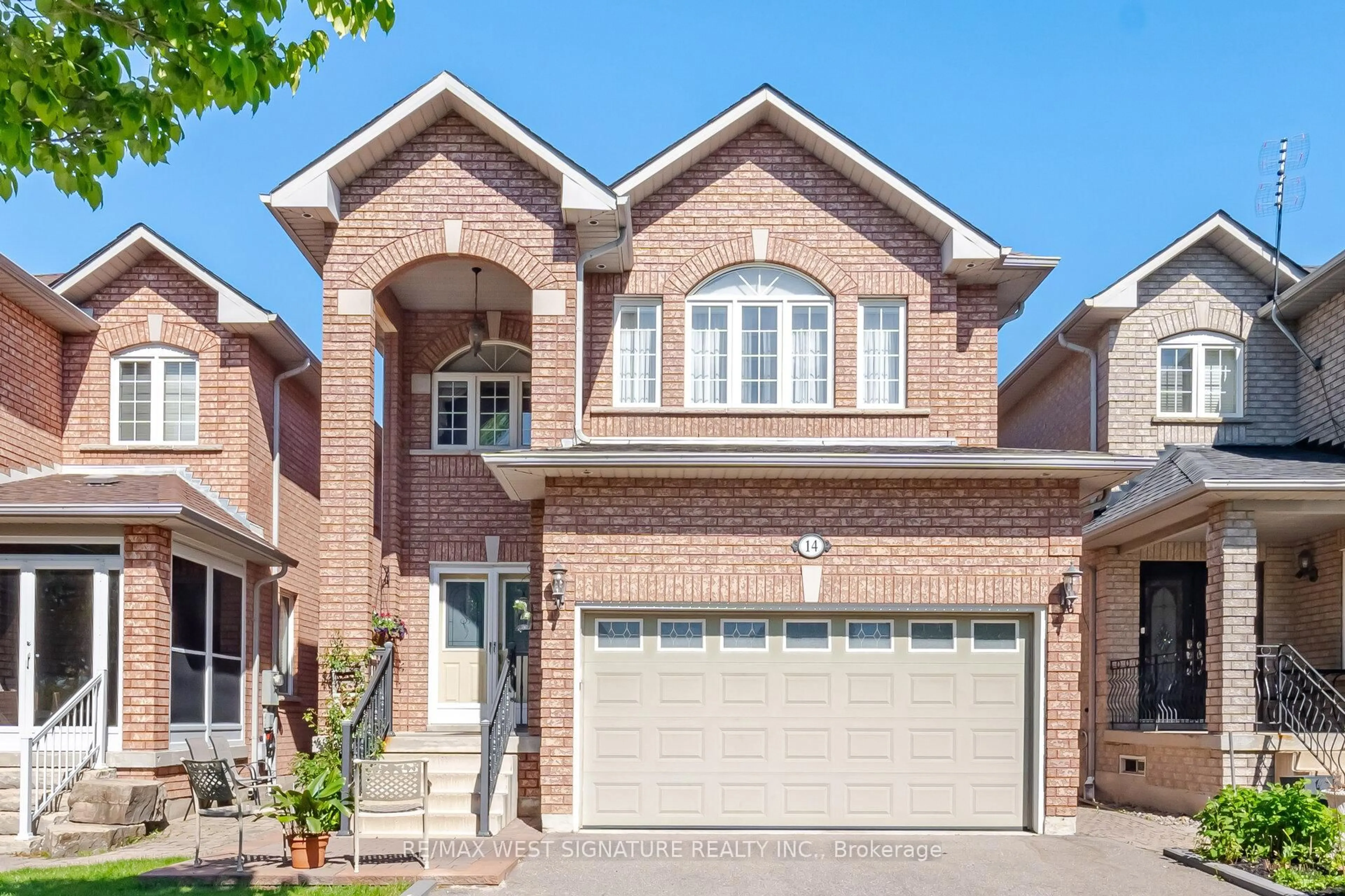 Home with brick exterior material, street for 14 Blue Diamond Terr, Vaughan Ontario L4H 2G3