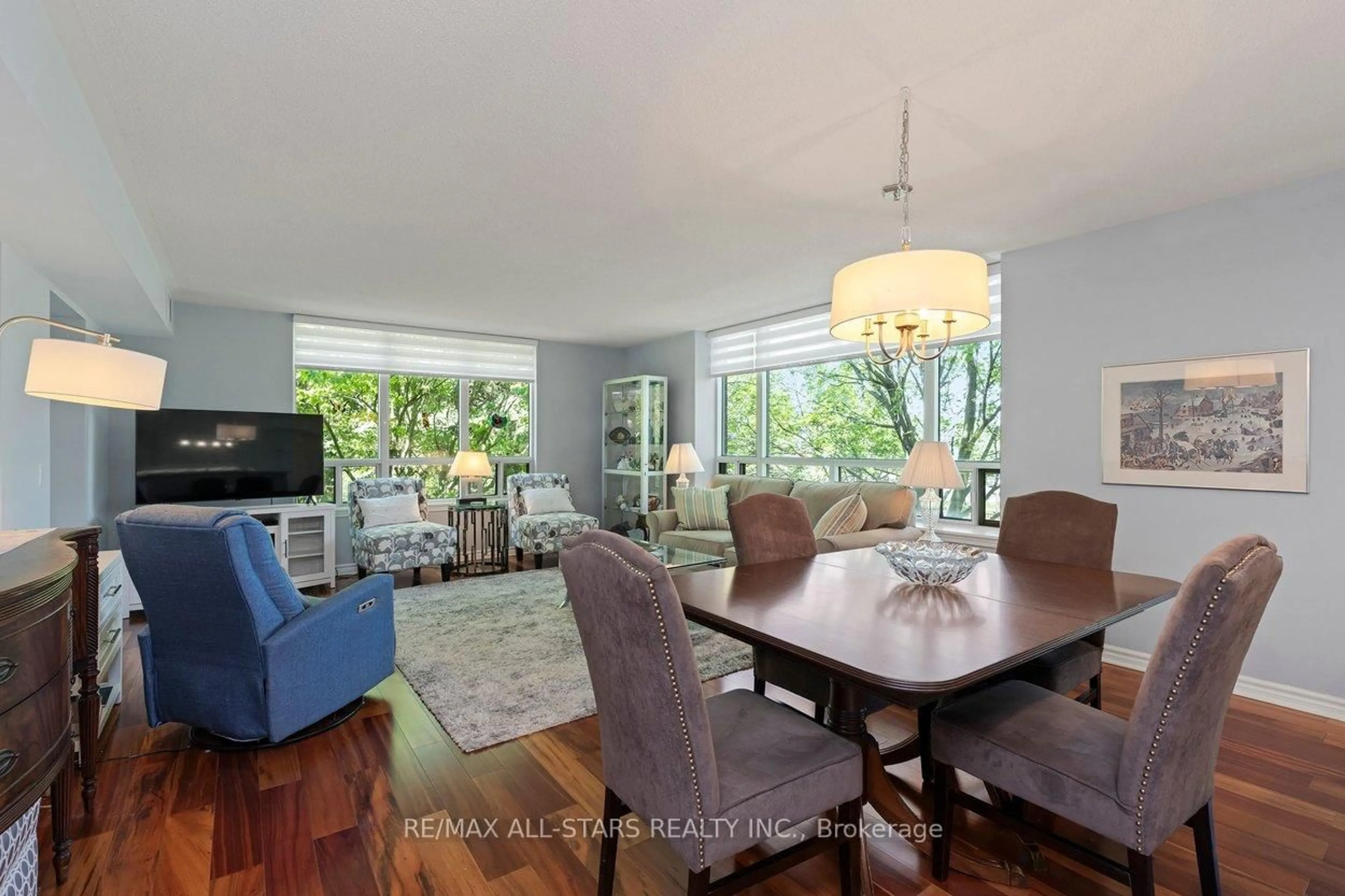 Living room with furniture, unknown for 80 The Boardwalk Way #219, Markham Ontario L6E 1B8