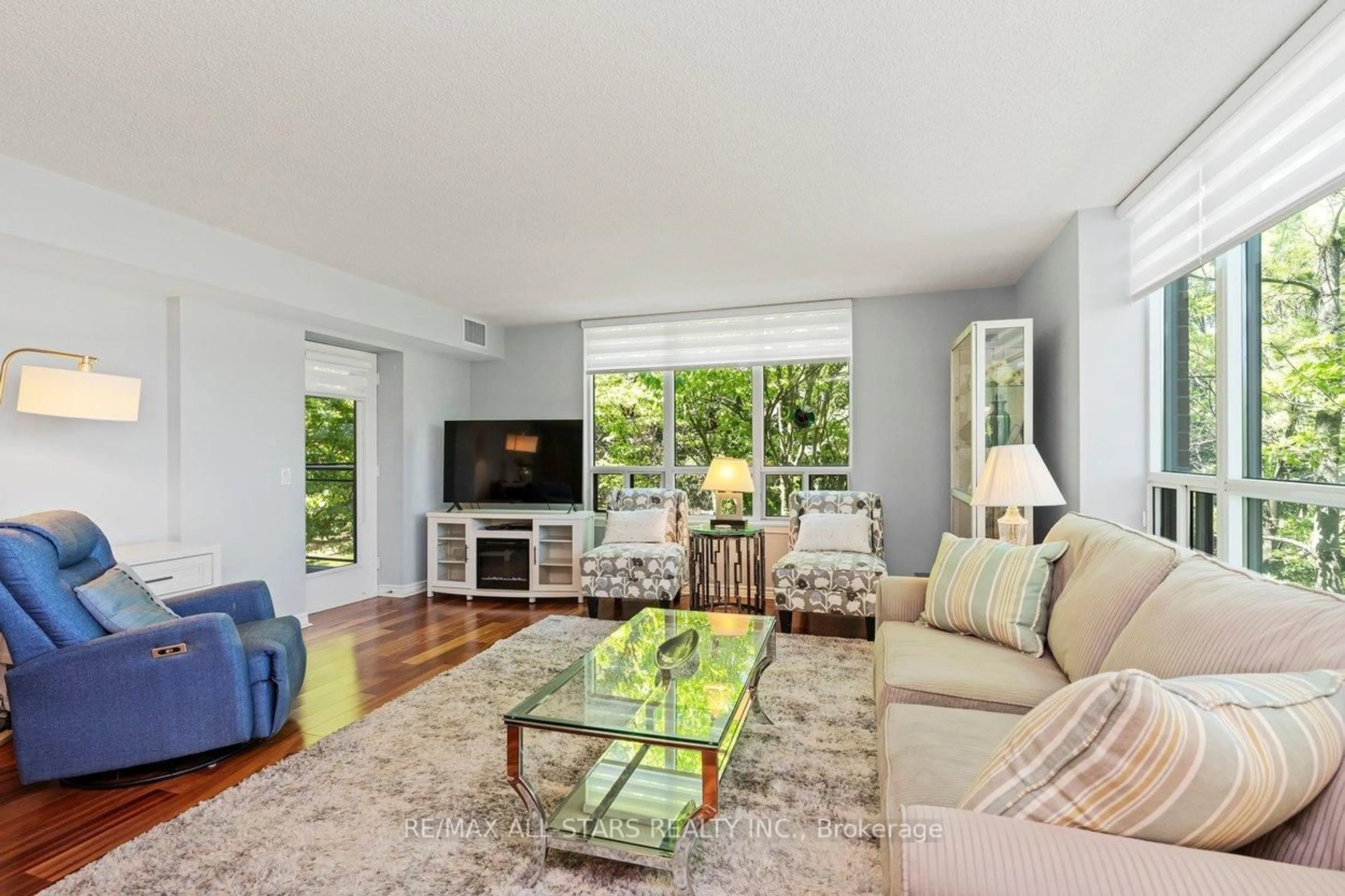 Living room with furniture, unknown for 80 The Boardwalk Way #219, Markham Ontario L6E 1B8