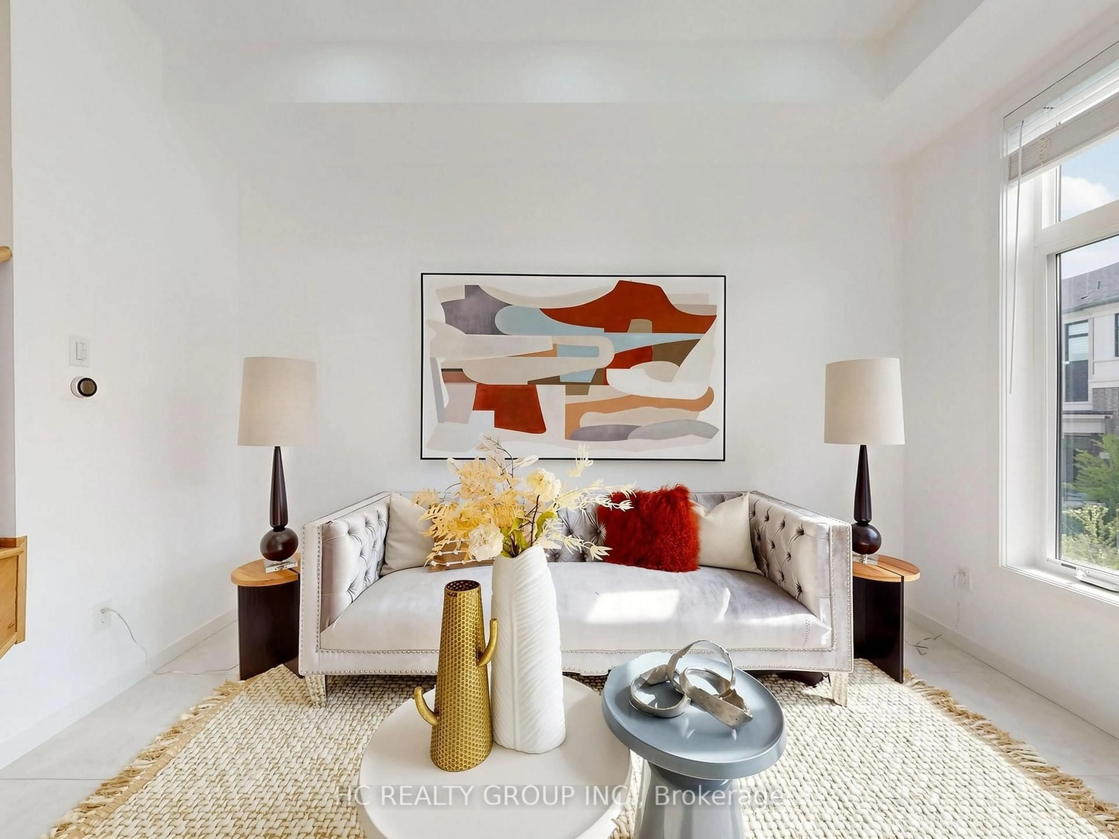 Living room with furniture, unknown for 34 Armillo Pl, Markham Ontario L6E 0V4
