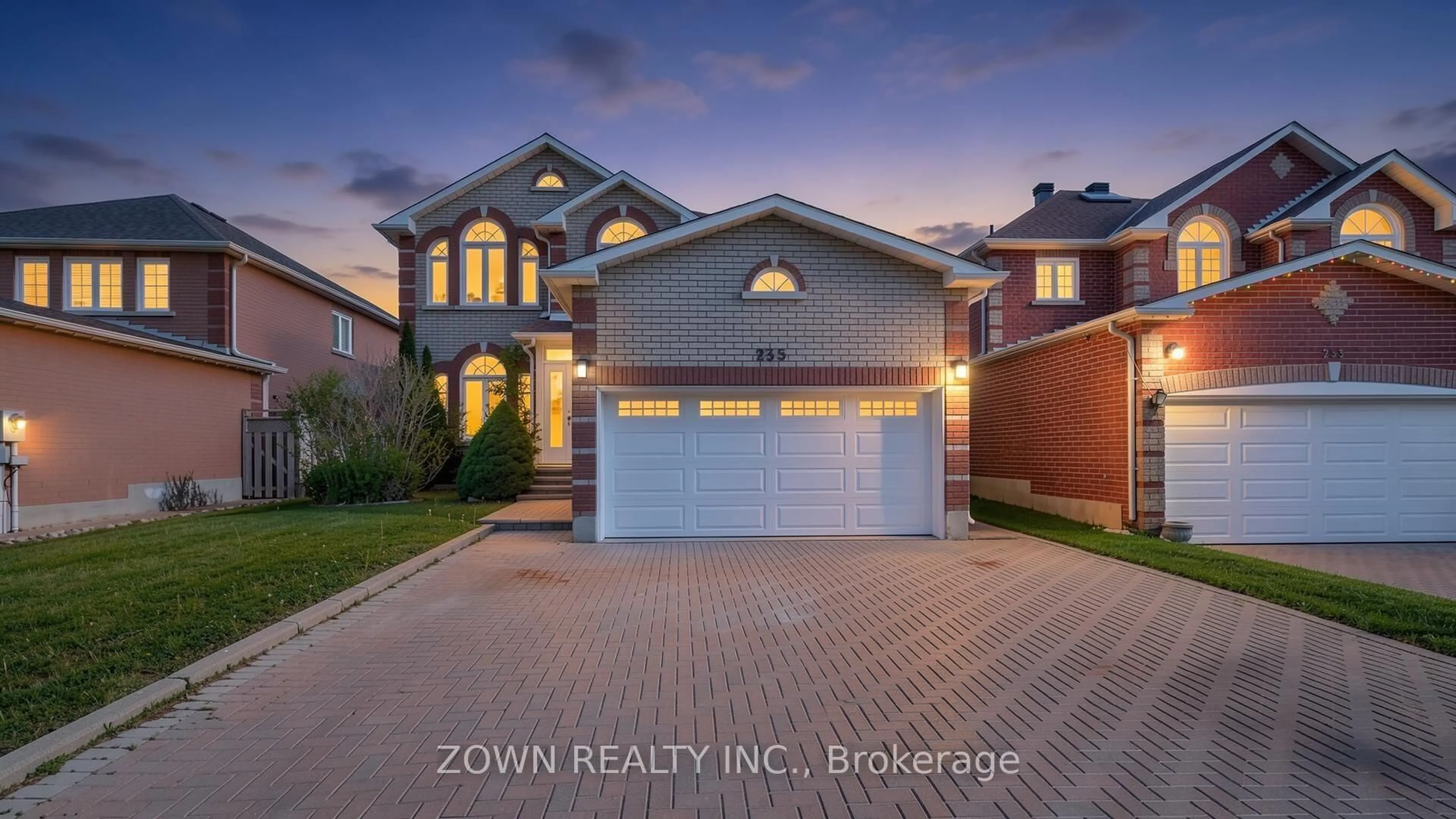 Home with brick exterior material, street for 235 Highglen Ave, Markham Ontario L3S 3W4