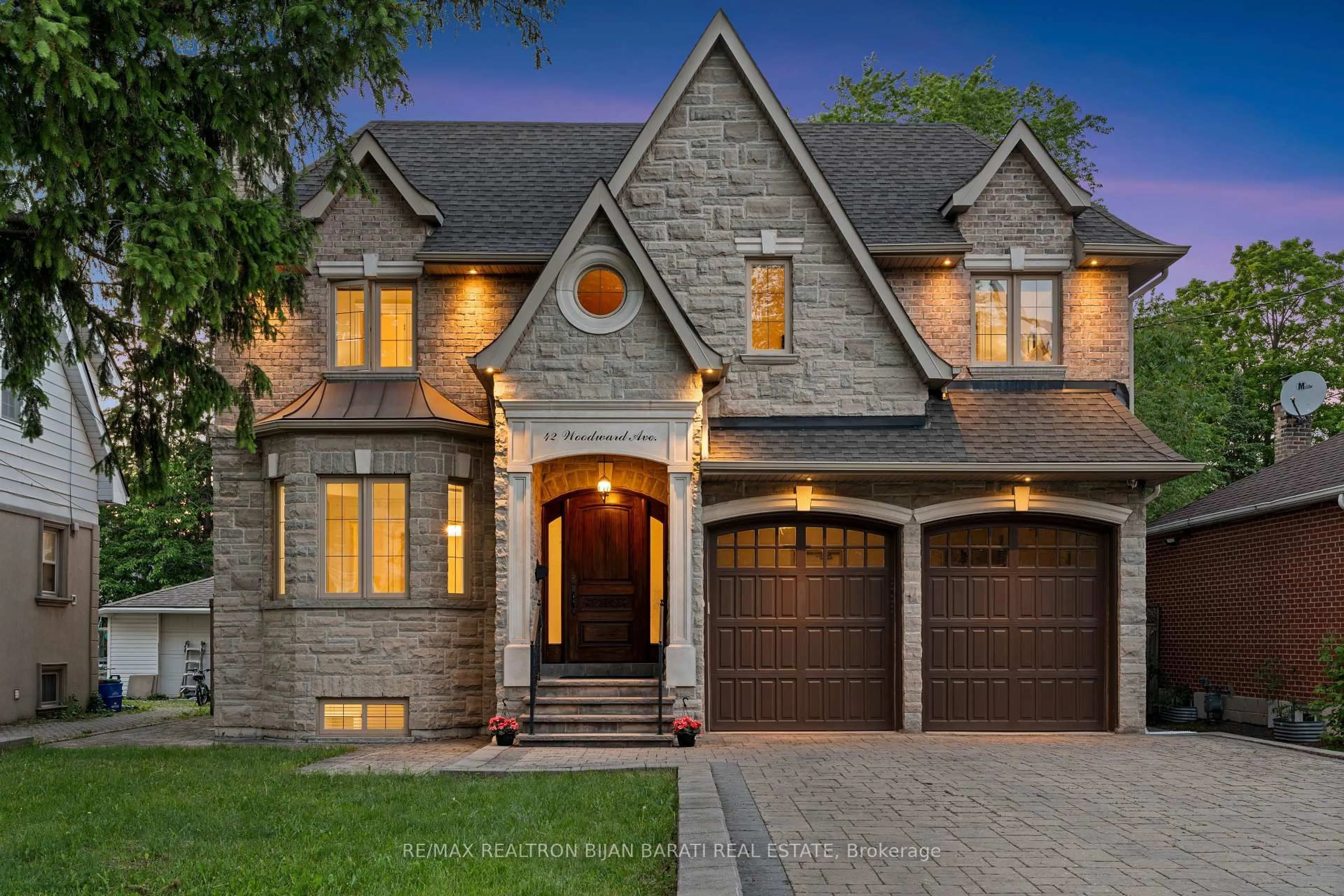 Home with brick exterior material, street for 42 Woodward Ave, Markham Ontario L3T 1E5