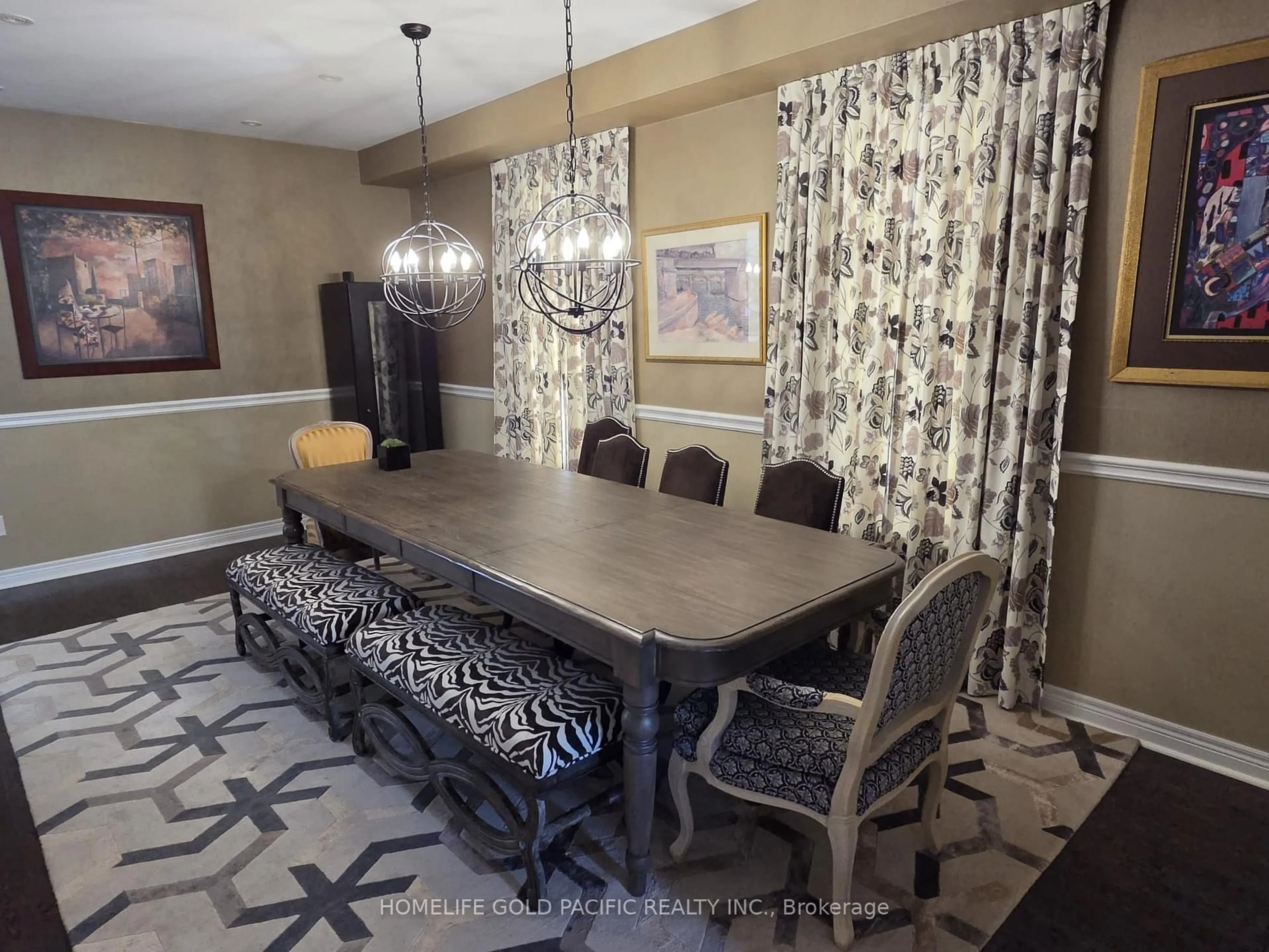 Dining room, unknown for 19 Bruce Thomson Dr, Markham Ontario L6C 0K2