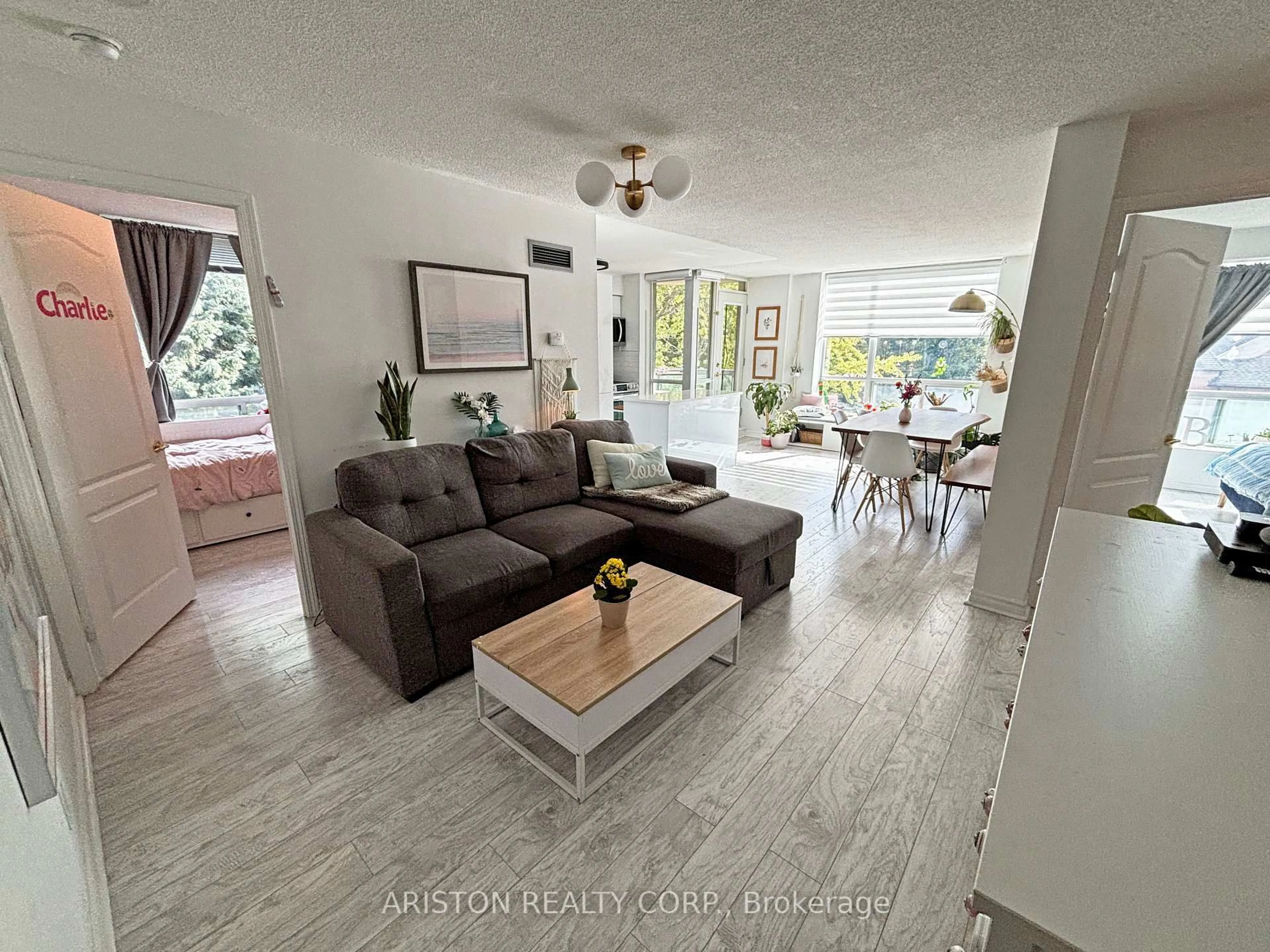 Living room with furniture, unknown for 745 New Westminster Dr #409, Vaughan Ontario L4J 8J9