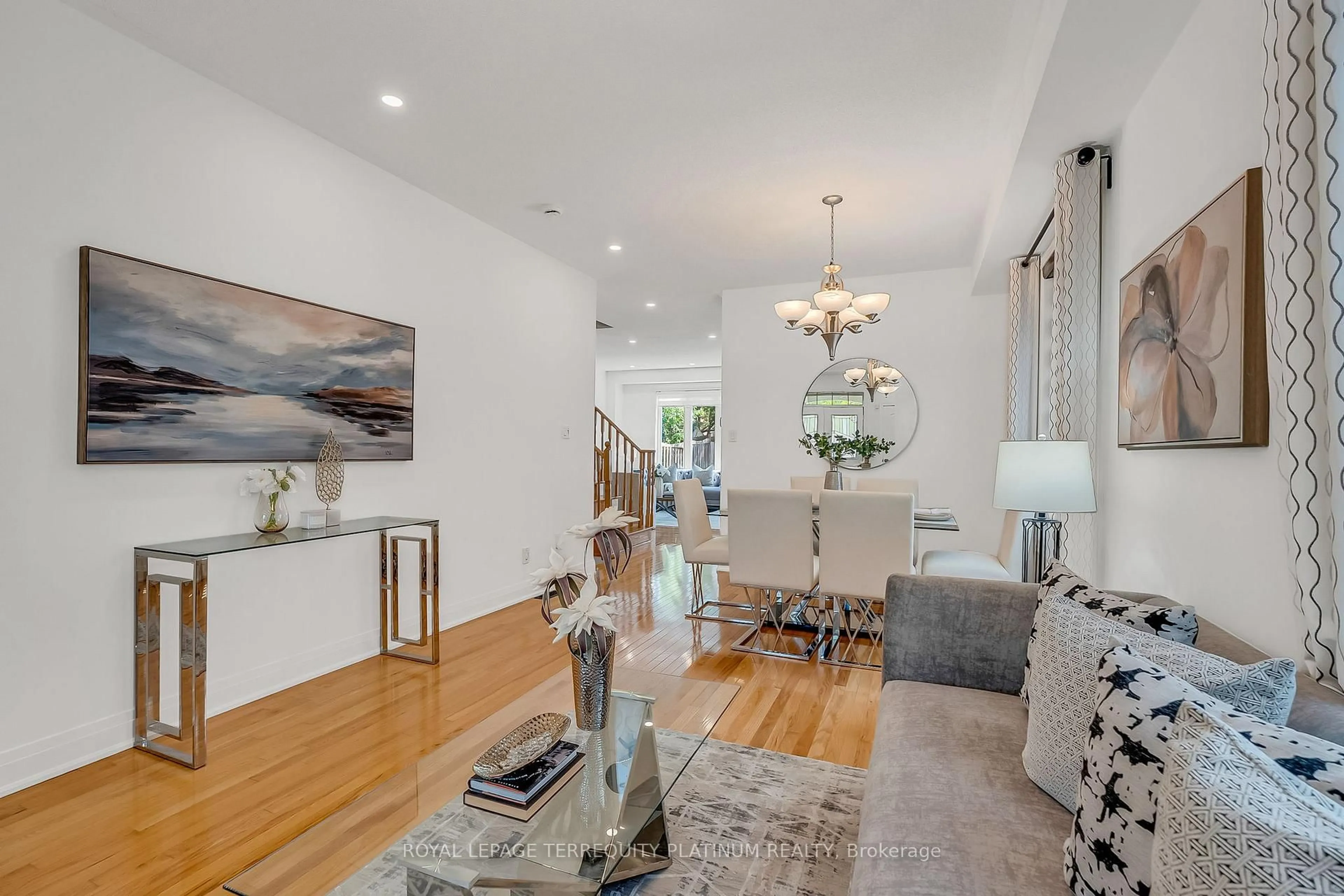 Living room with furniture, unknown for 105 Alfred Paterson Dr, Markham Ontario L6E 1L5