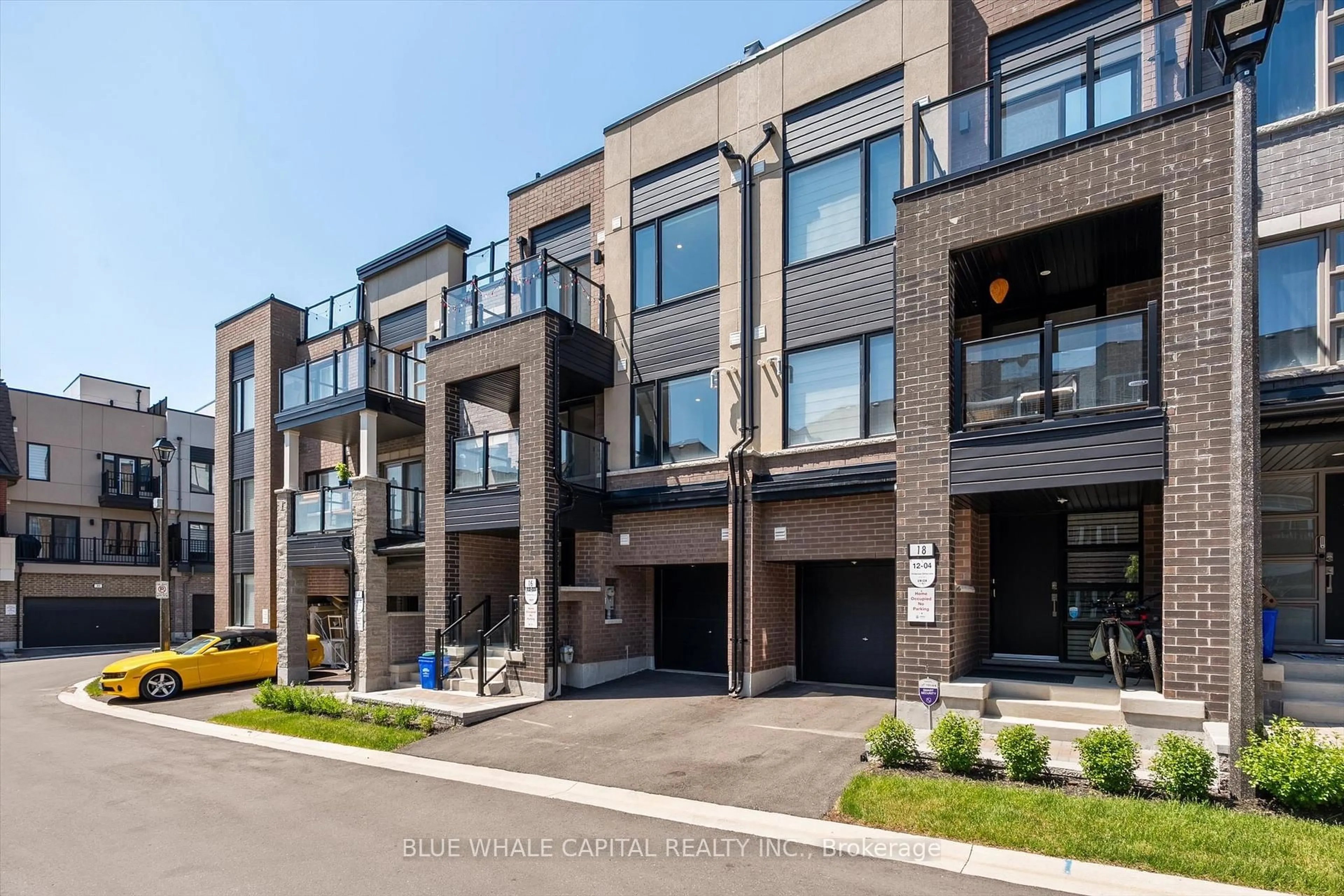 Home with brick exterior material, street for 16 Herman Gilroy Lane, Markham Ontario L6C 3L7