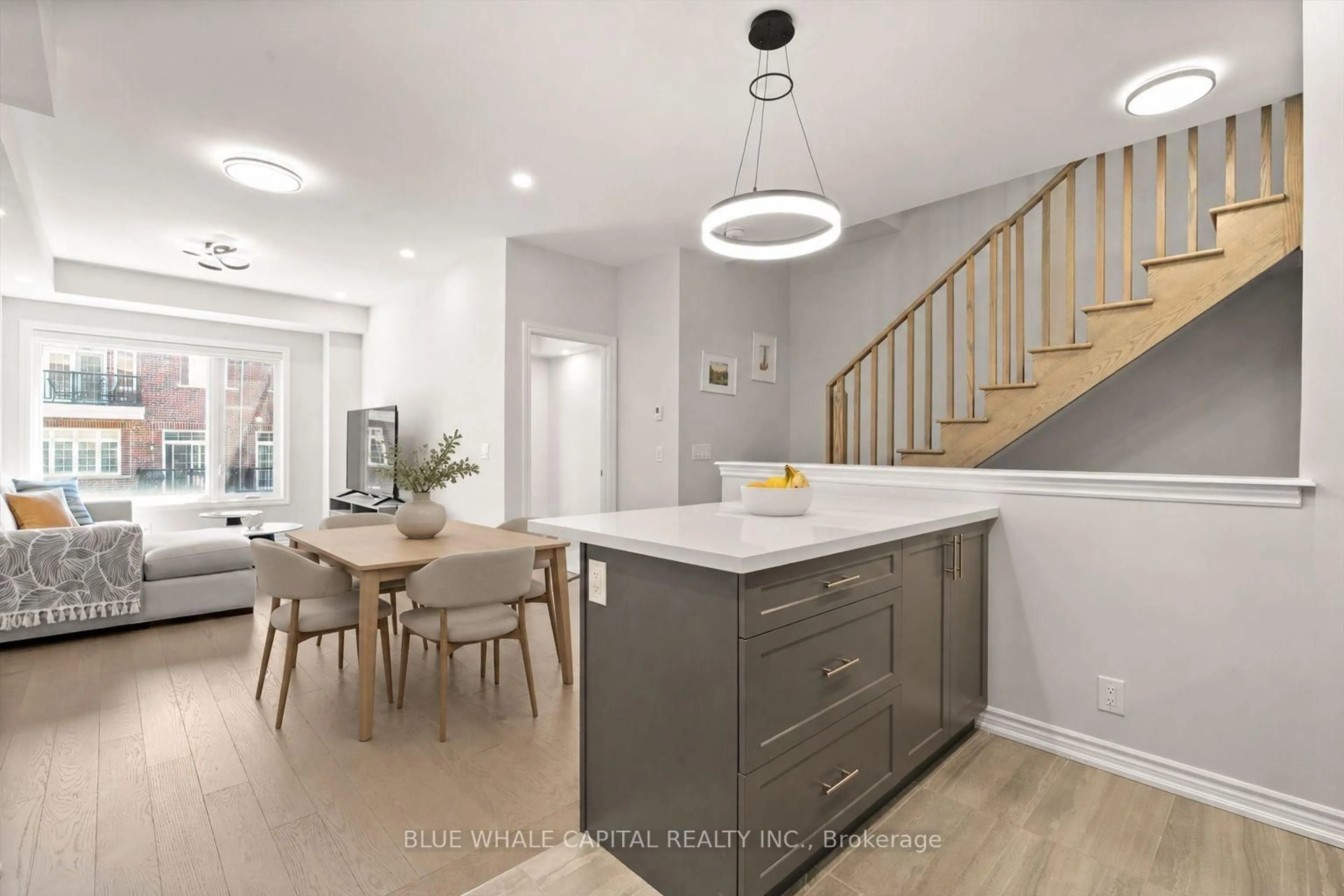 Open concept kitchen, unknown for 16 Herman Gilroy Lane, Markham Ontario L6C 3L7