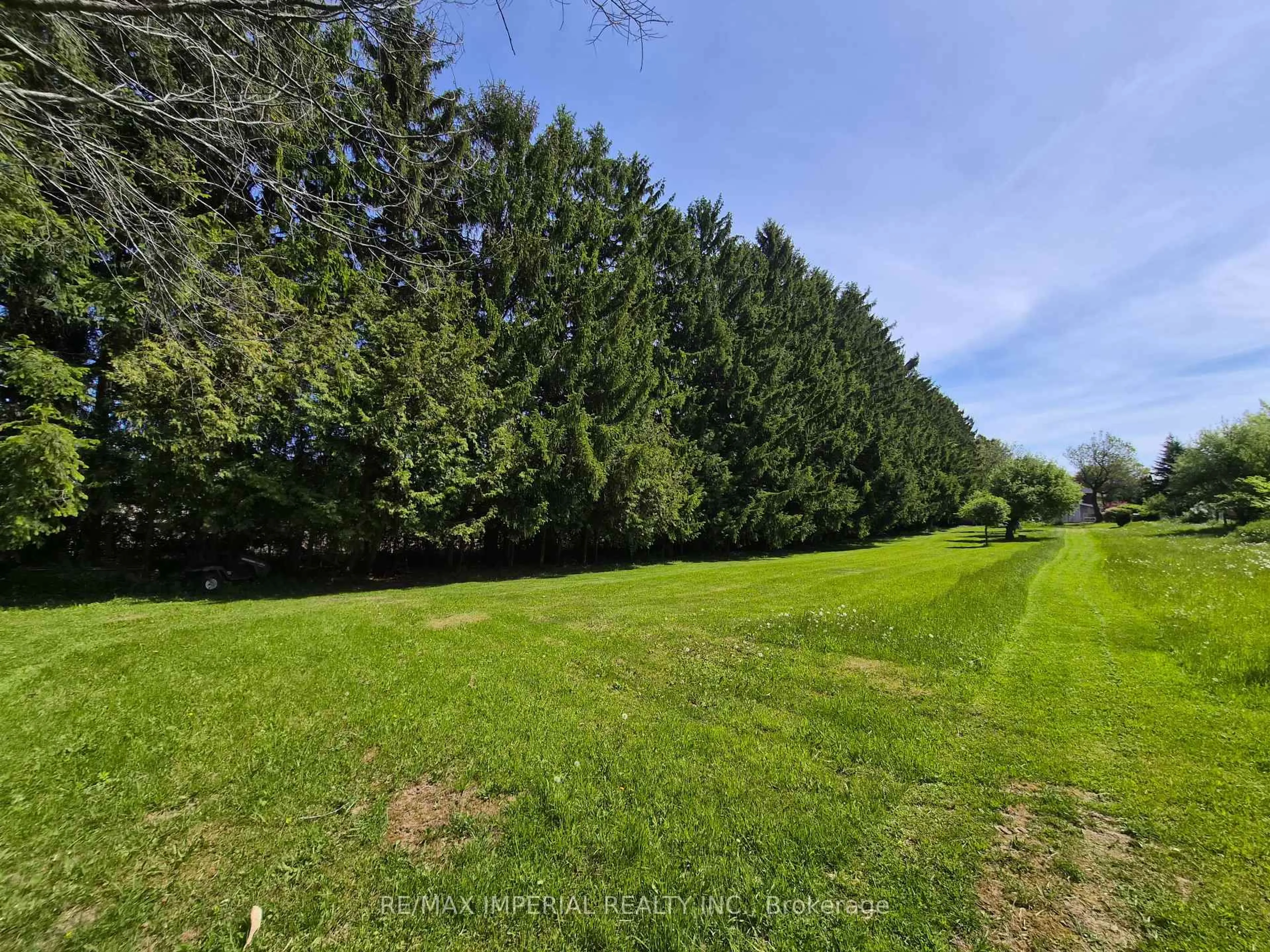 A pic from outside/outdoor area/front of a property/back of a property/a pic from drone, forest/trees view for 15028 Dufferin St, King Ontario L7B 1K5