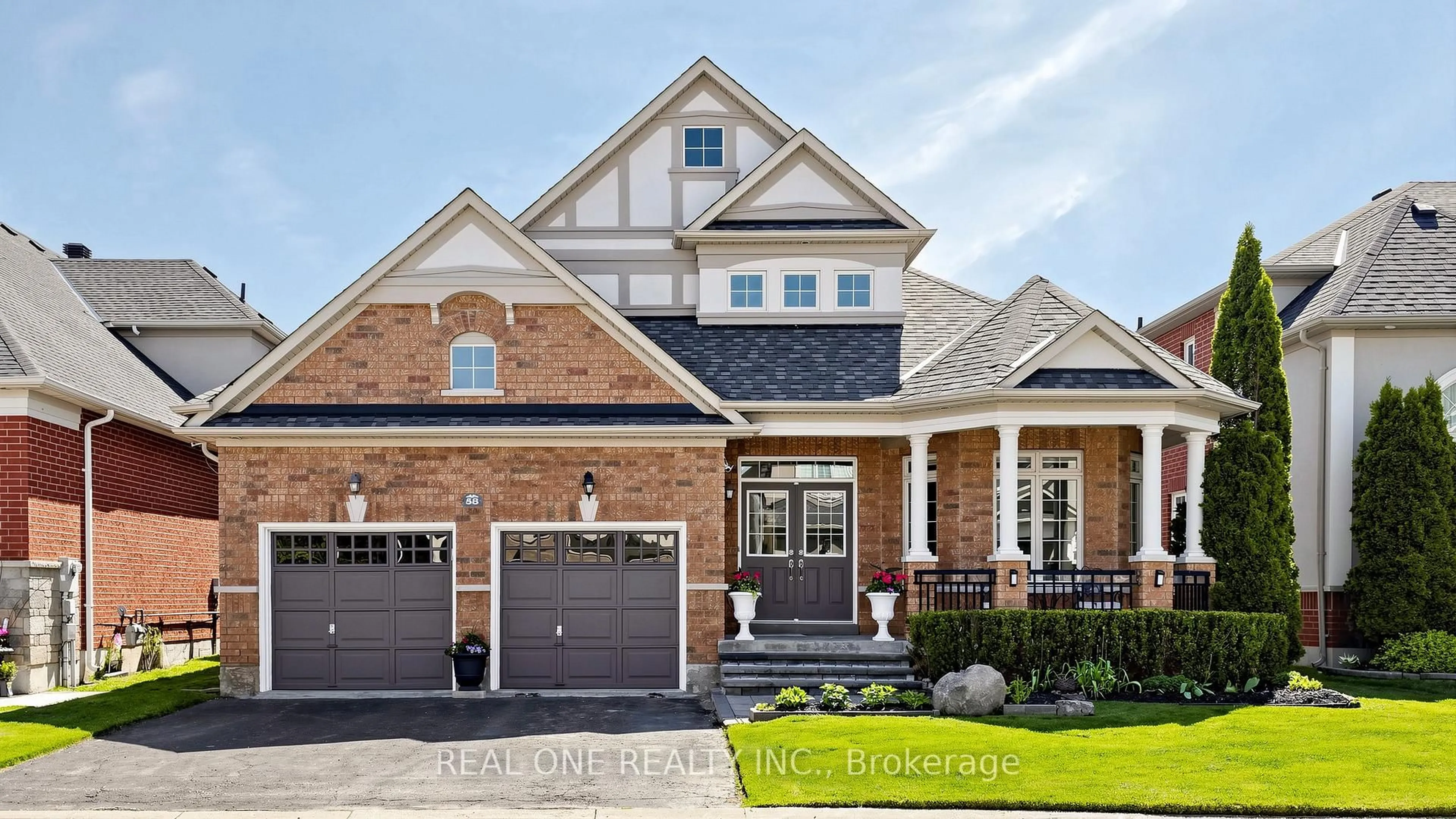 Home with brick exterior material, street for 58 Emerald Hts Dr, Whitchurch-Stouffville Ontario L4A 0C8