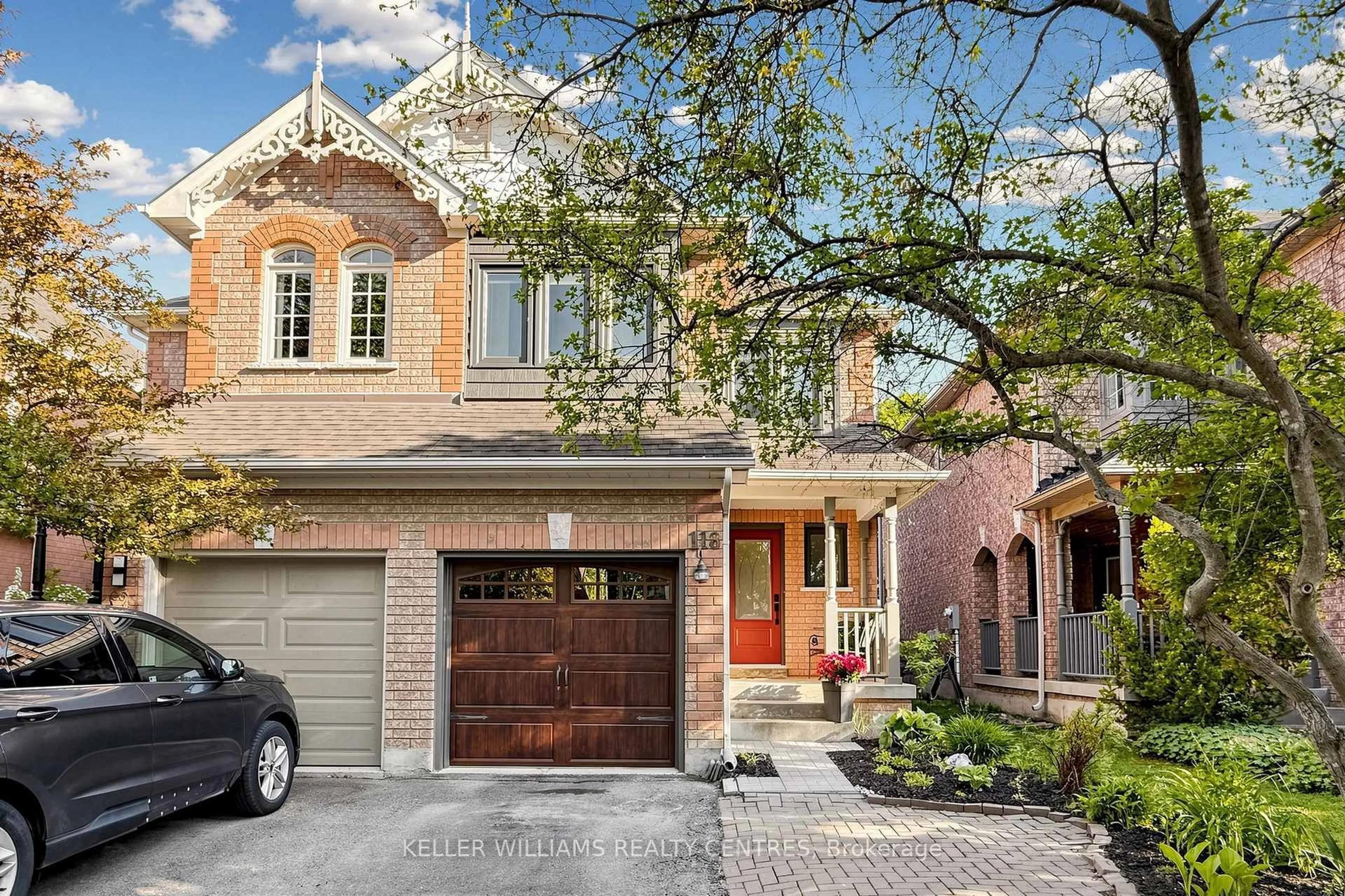 Home with brick exterior material, street for 118 Woodroof Cres, Aurora Ontario L4G 7H2