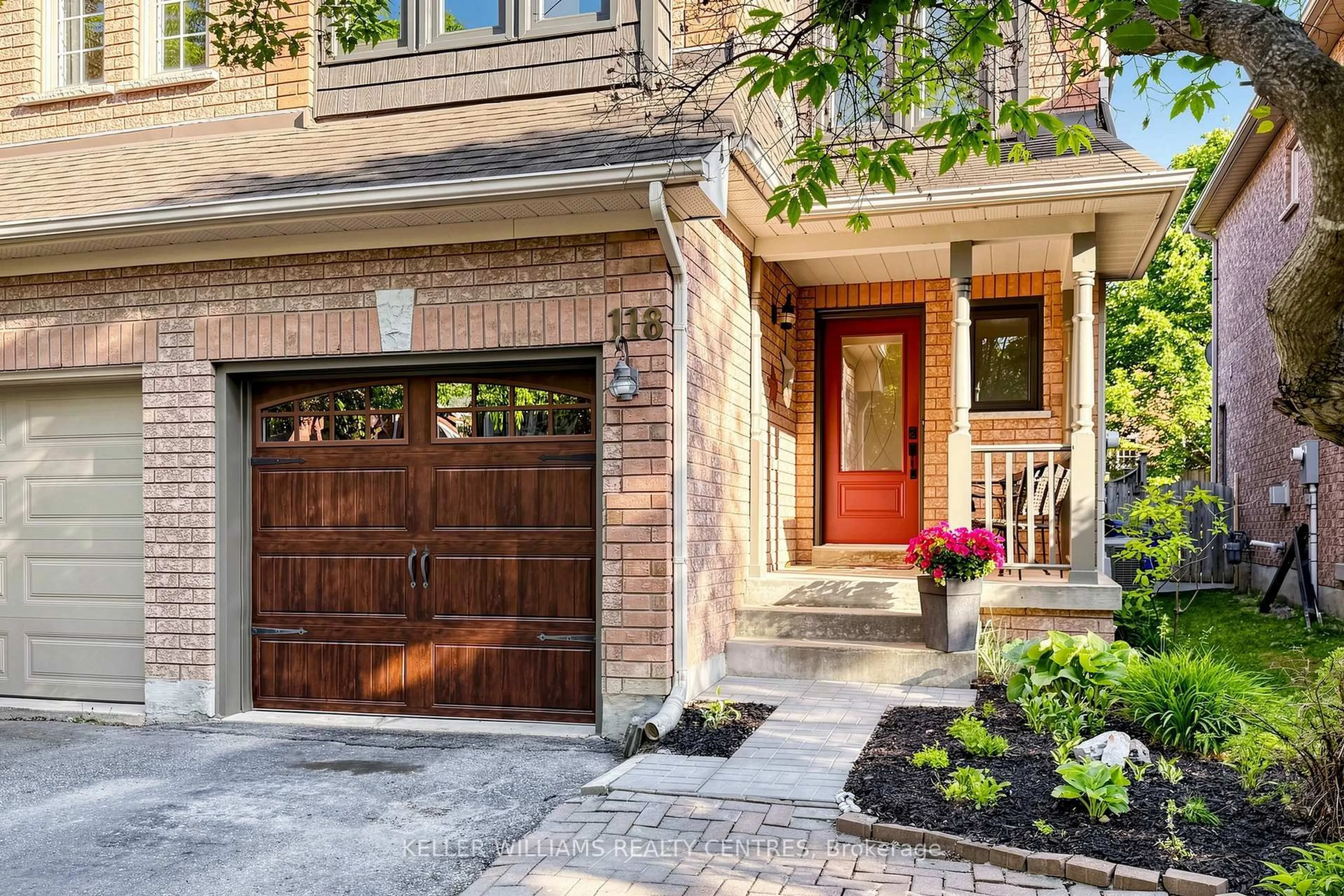 Home with brick exterior material, street for 118 Woodroof Cres, Aurora Ontario L4G 7H2