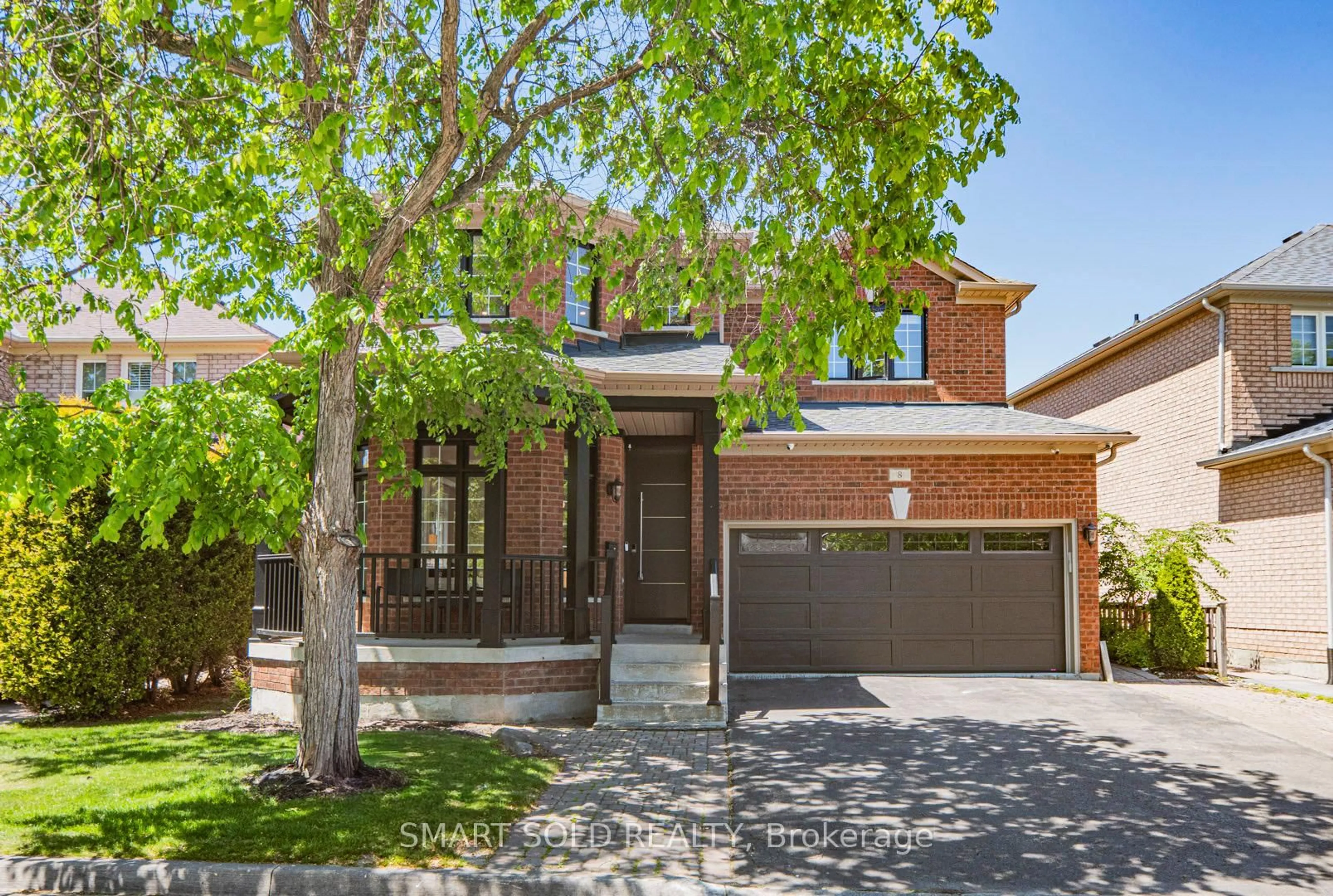 Home with brick exterior material, street for 8 Gordon Weeden Rd, Markham Ontario L6E 1Y5