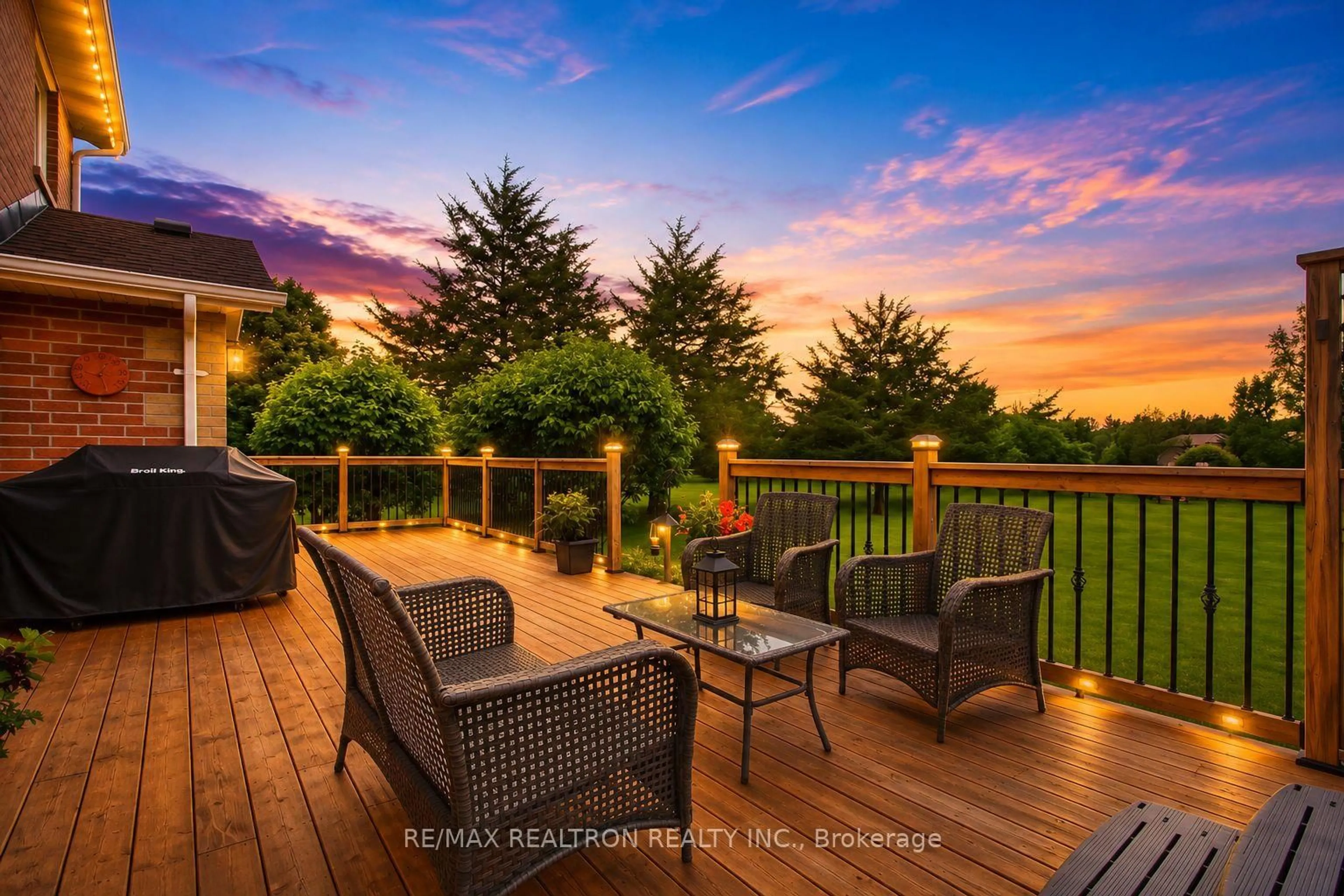 Patio, water/lake/river/ocean view for 36 Audubon Way, Georgina Ontario L0E 1A0