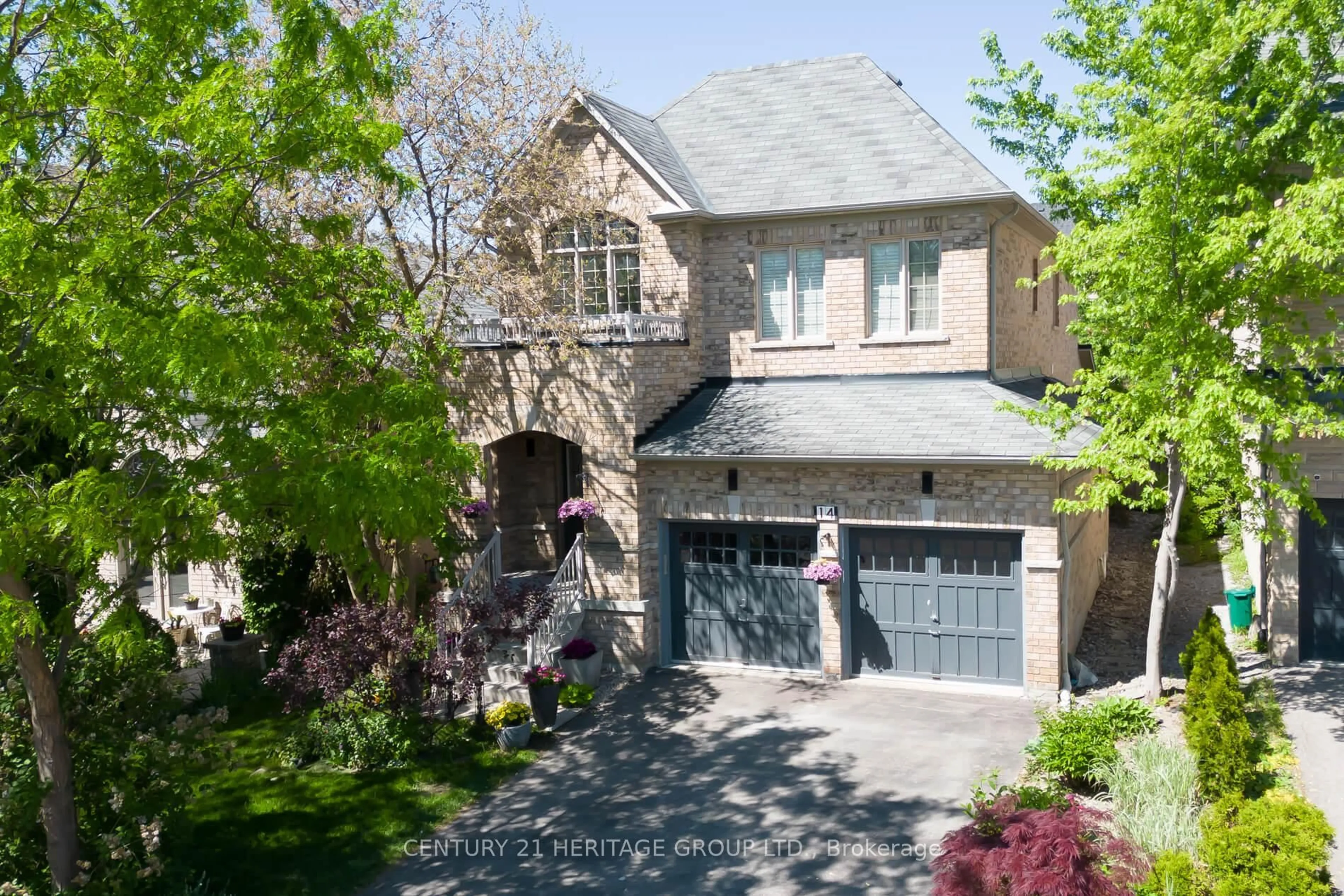Home with brick exterior material, street for 14 Giordano Way, Vaughan Ontario L6A 0J2