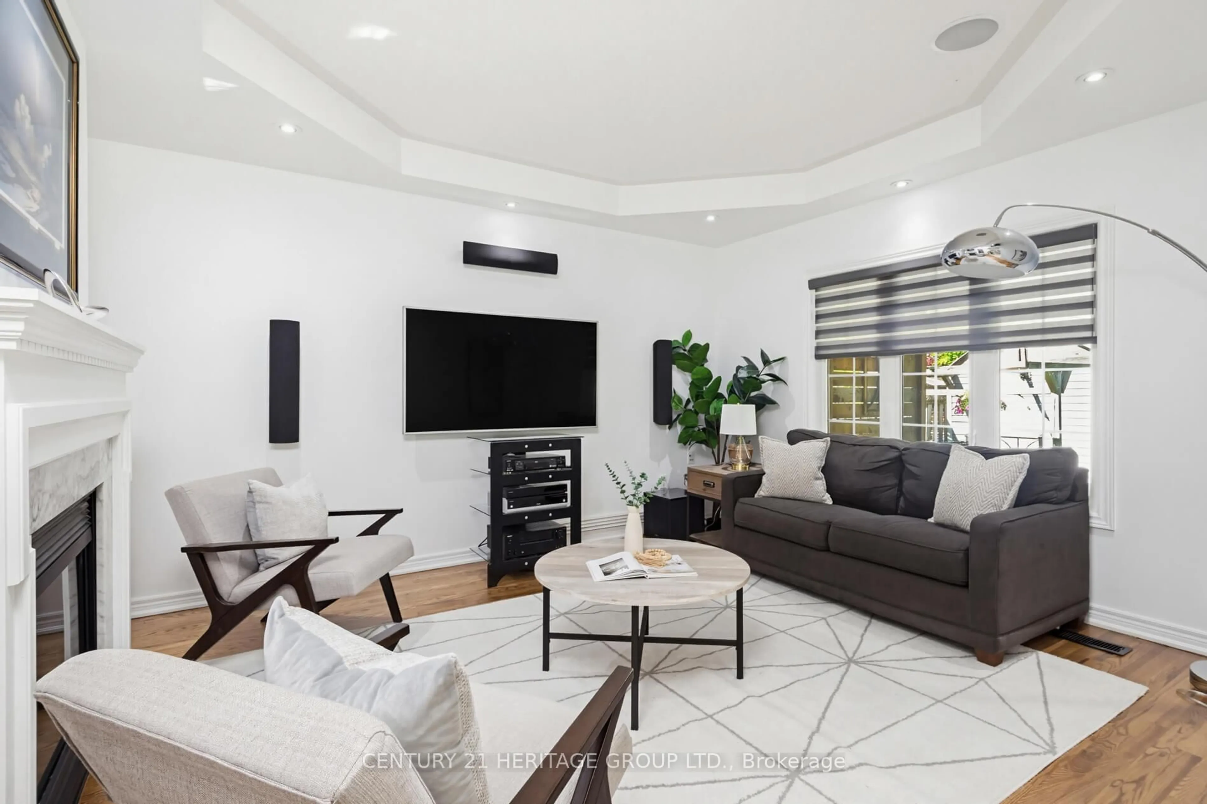 Home theater for 14 Giordano Way, Vaughan Ontario L6A 0J2
