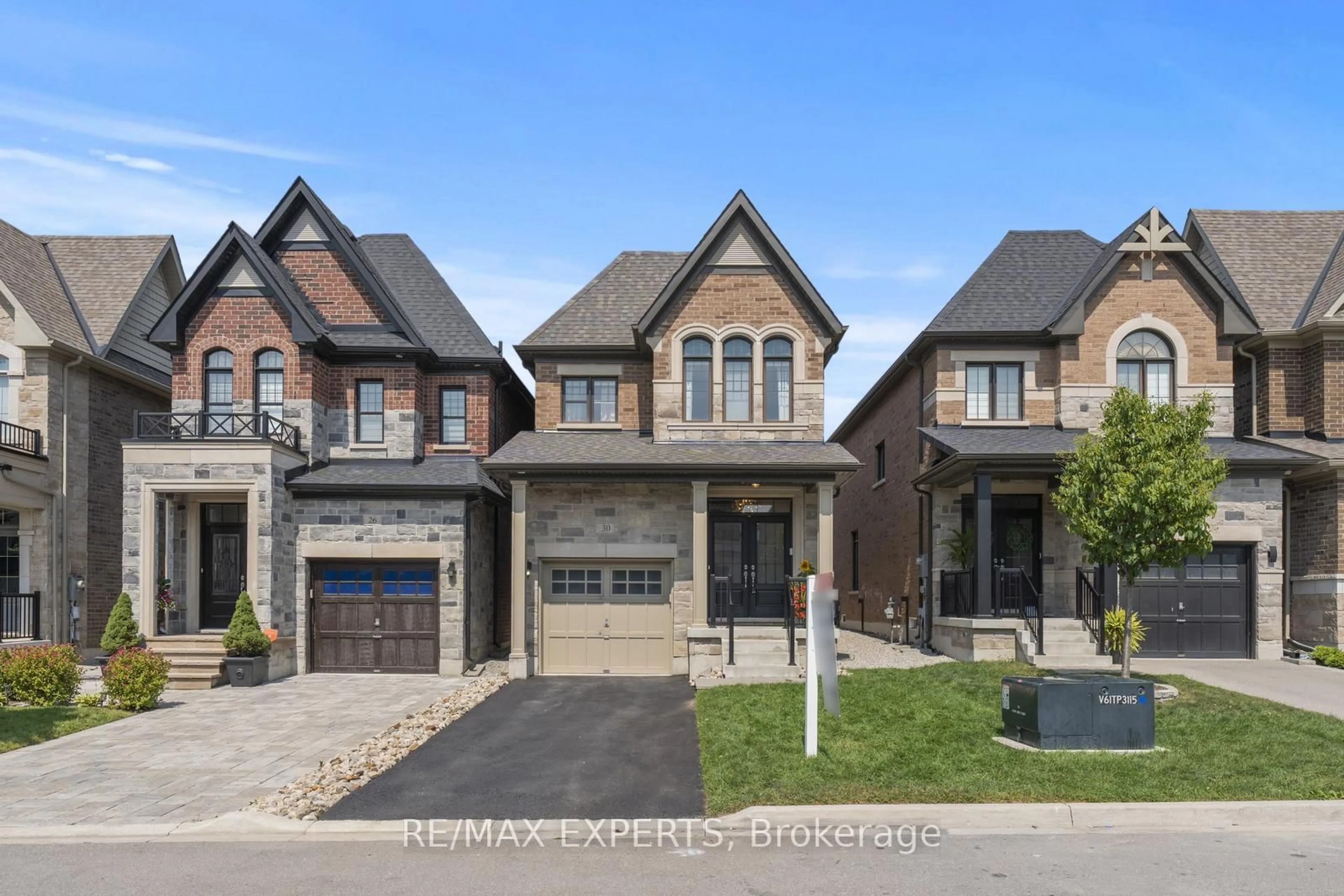 Home with brick exterior material, street for 30 Zenith Ave, Vaughan Ontario L0J 1C0