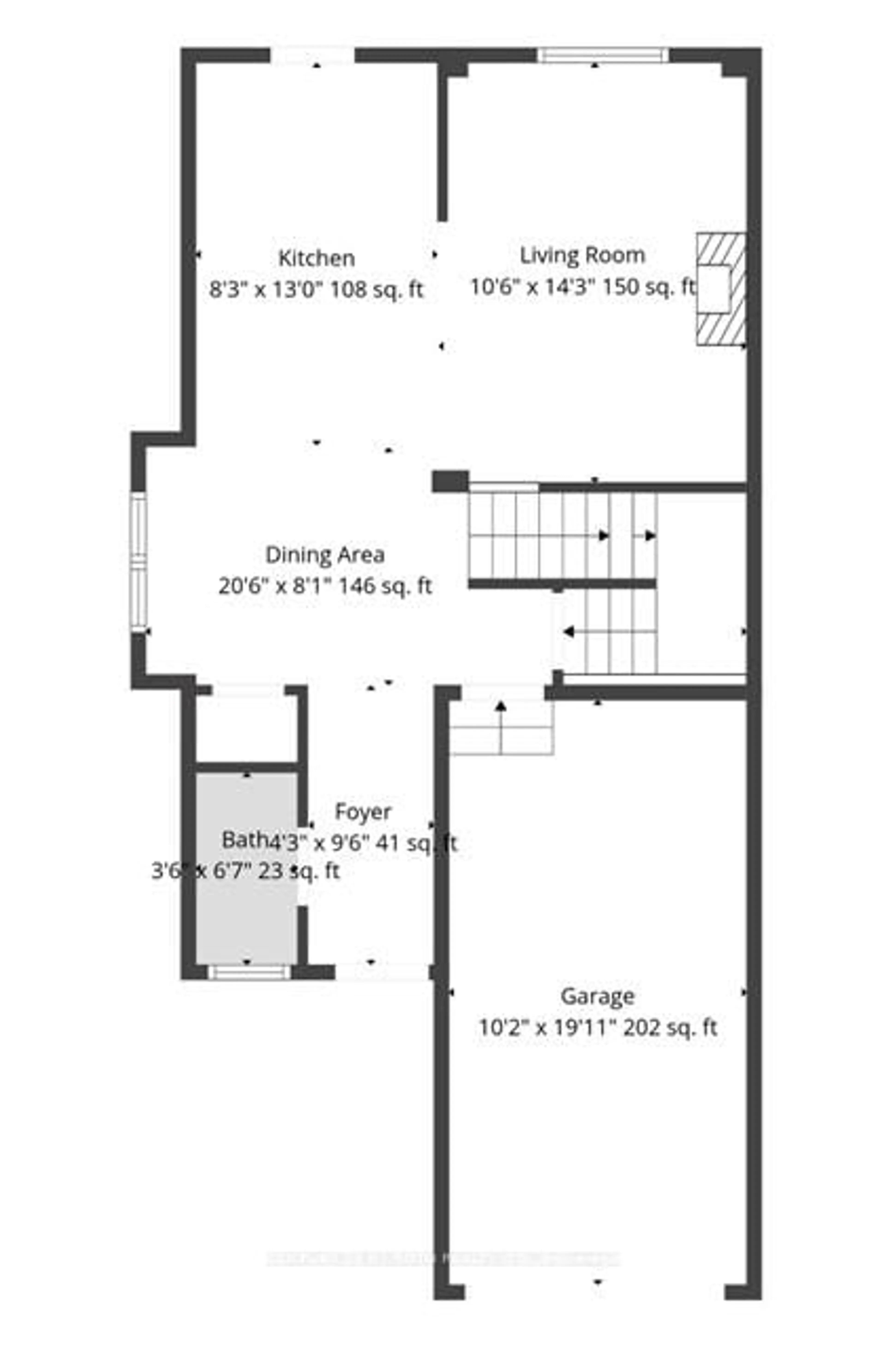 Floor plan for 1 Ruthven Cres, New Tecumseth Ontario L9R 0A5