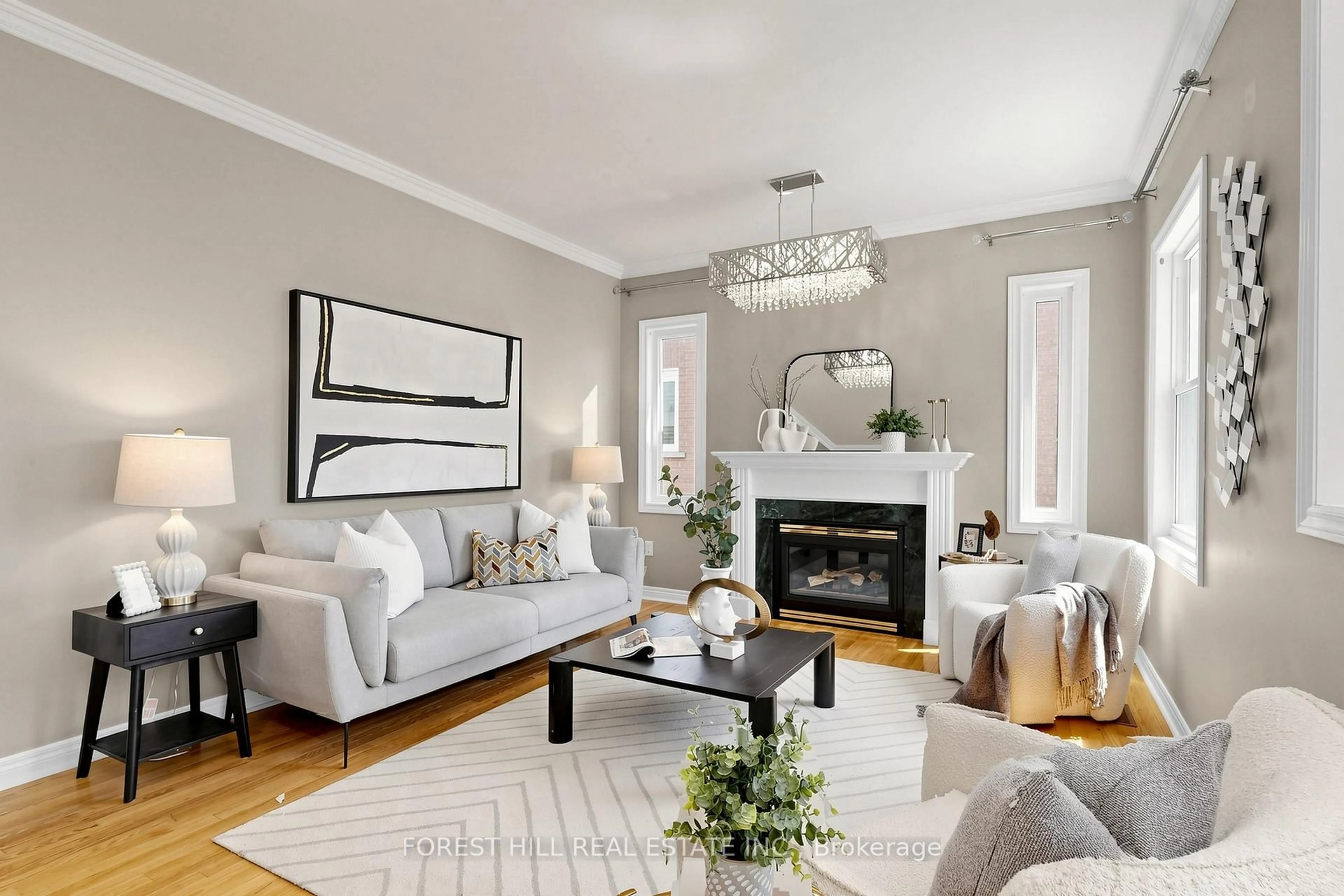 Living room with furniture, unknown for 147 Silver Linden Dr, Richmond Hill Ontario L4B 4H6