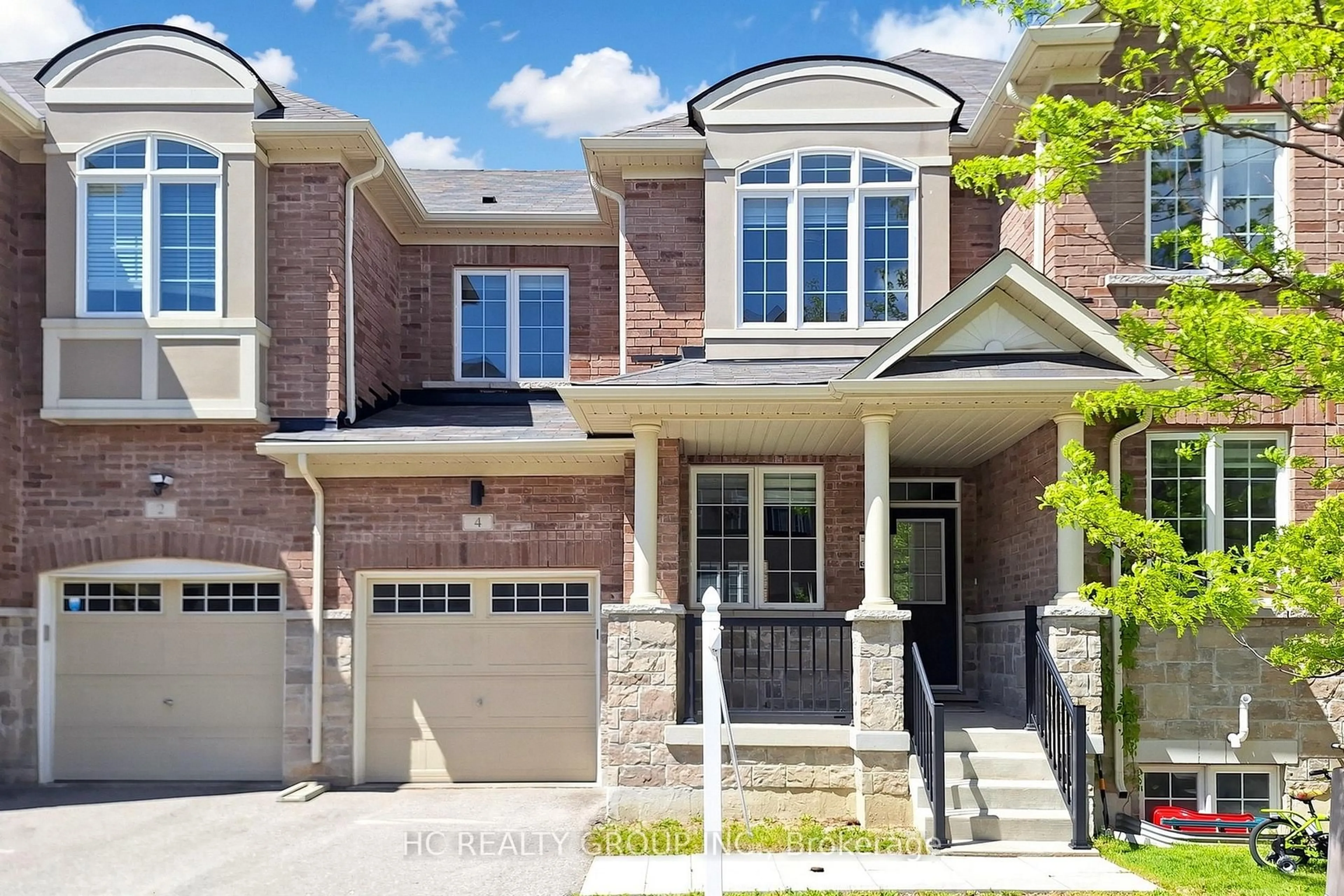 Home with brick exterior material, street for 4 Sand Hill Mews, Vaughan Ontario L6A 4Y4