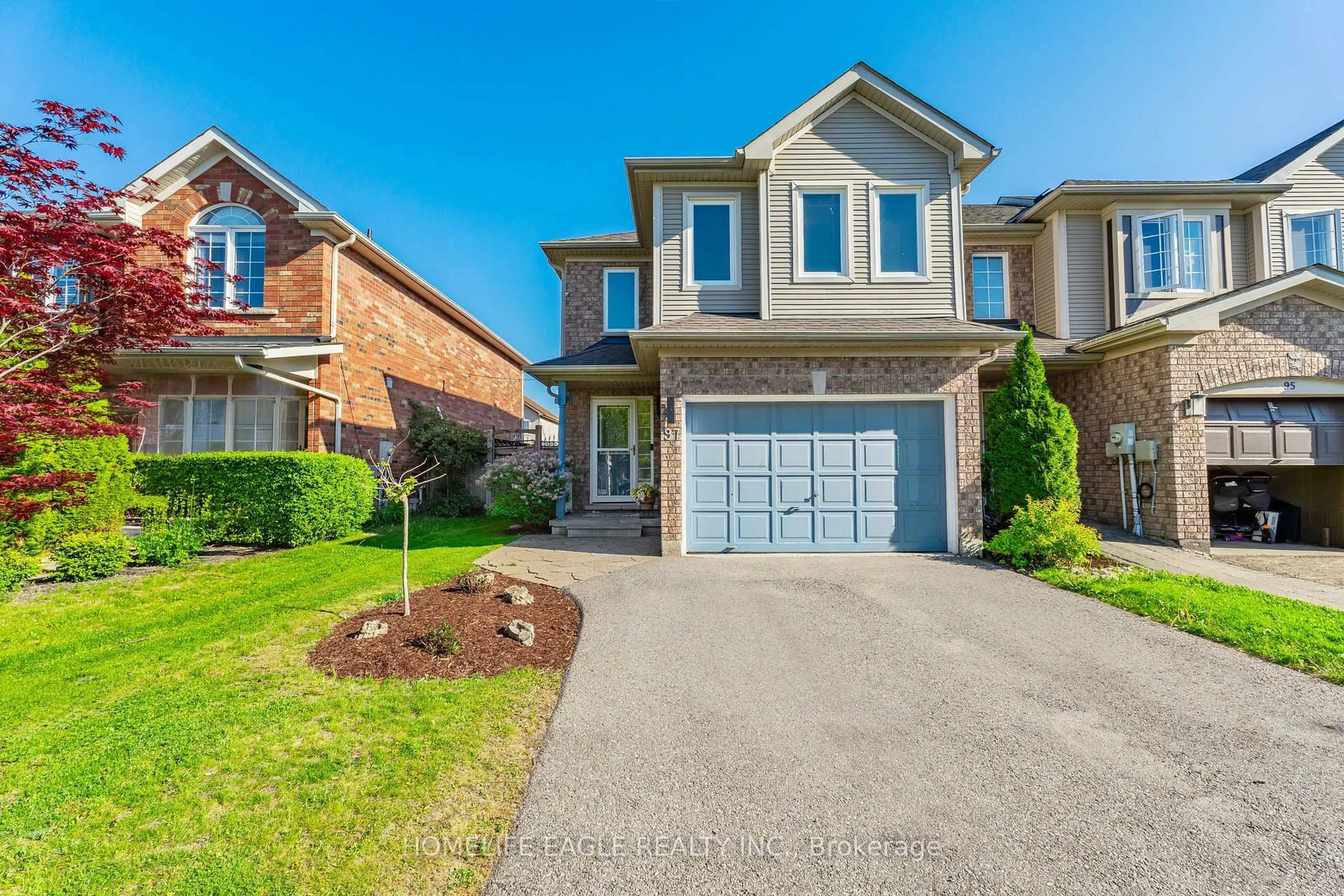 Home with brick exterior material, street for 97 Crittenden Dr, Georgina Ontario L4P 4E3