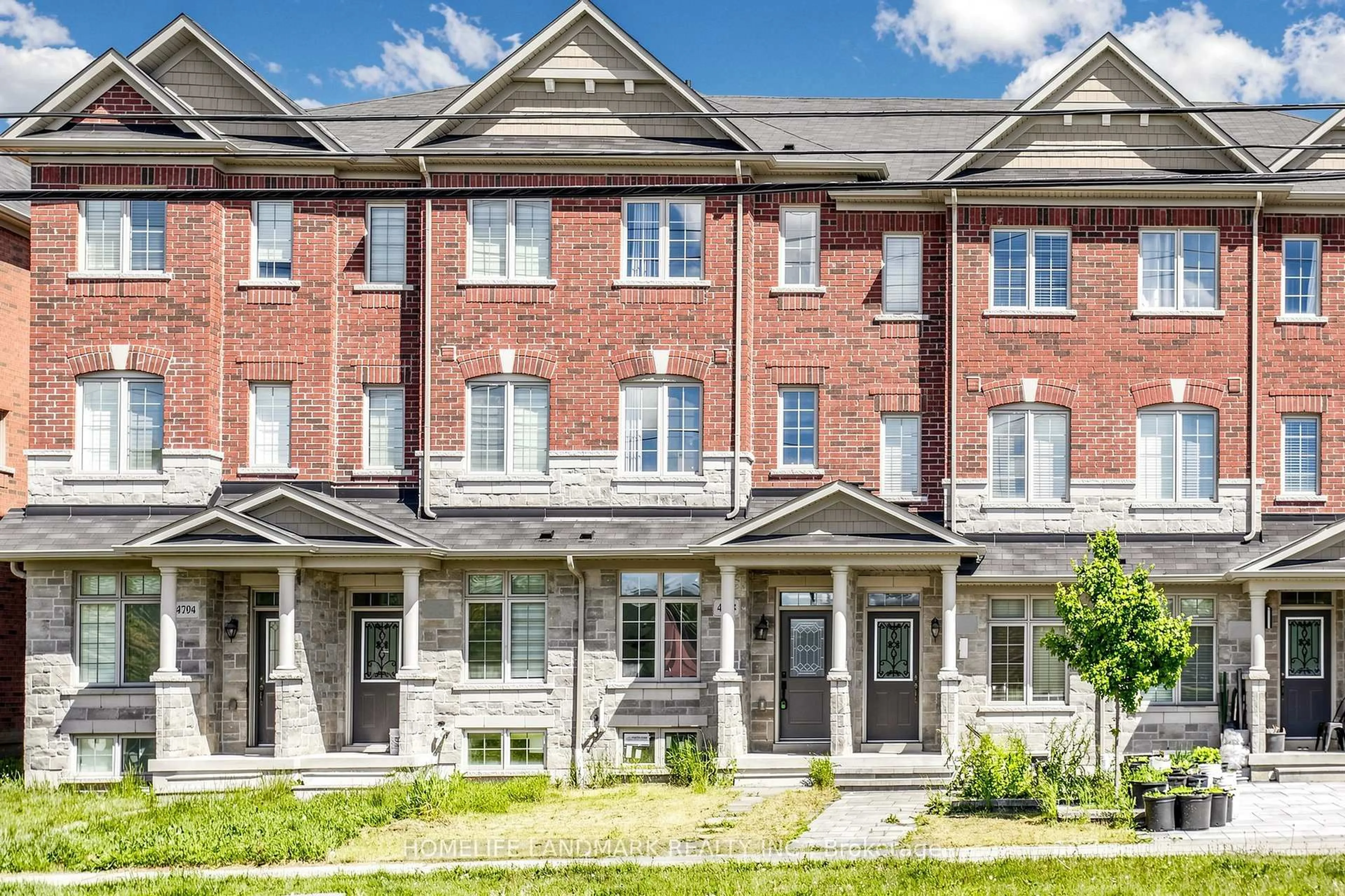 Home with brick exterior material, street for 4798 16th Ave, Markham Ontario L6C 0V8