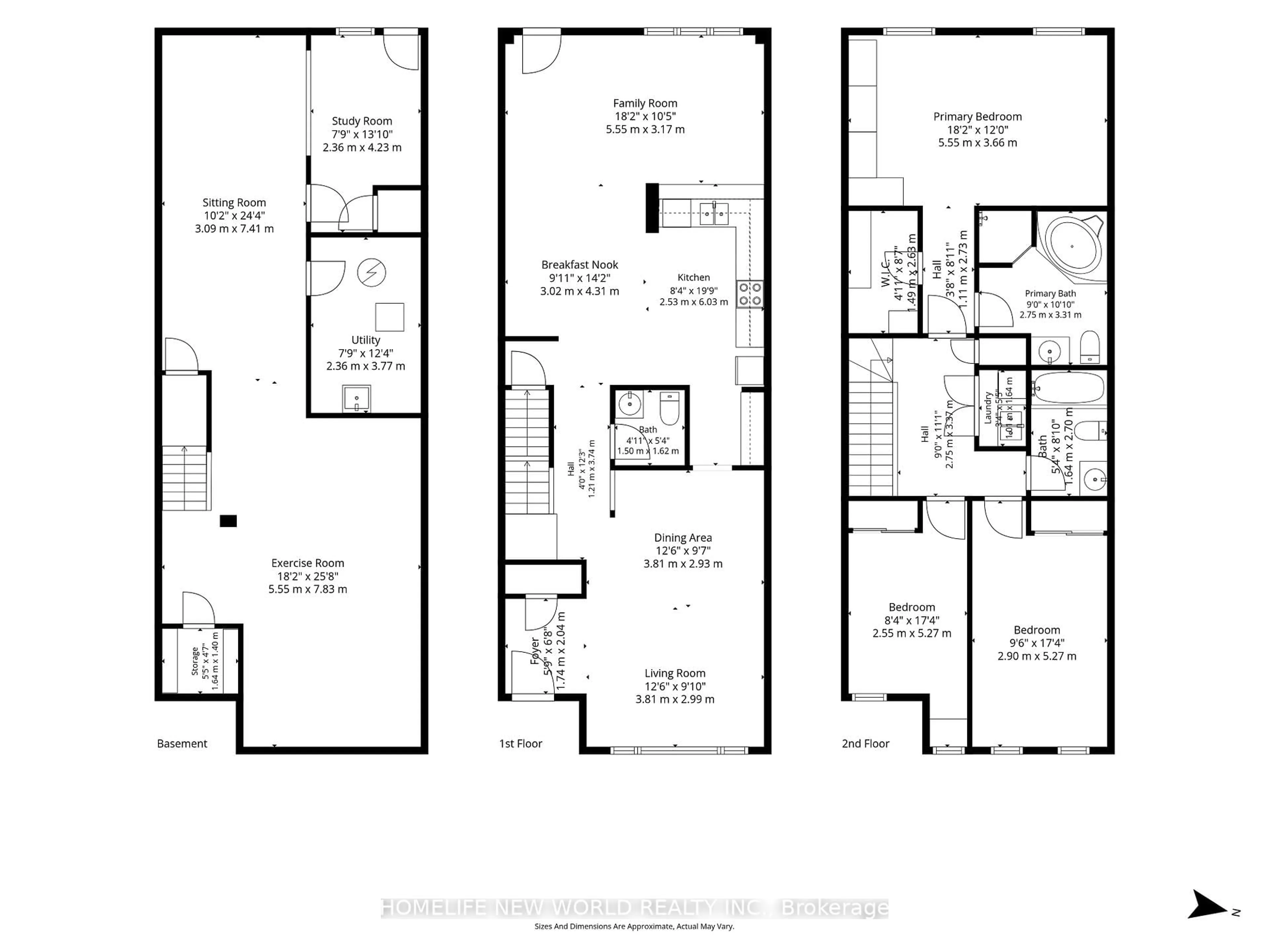 Floor plan for 2957 Bur Oak Ave, Markham Ontario L6B 1B6