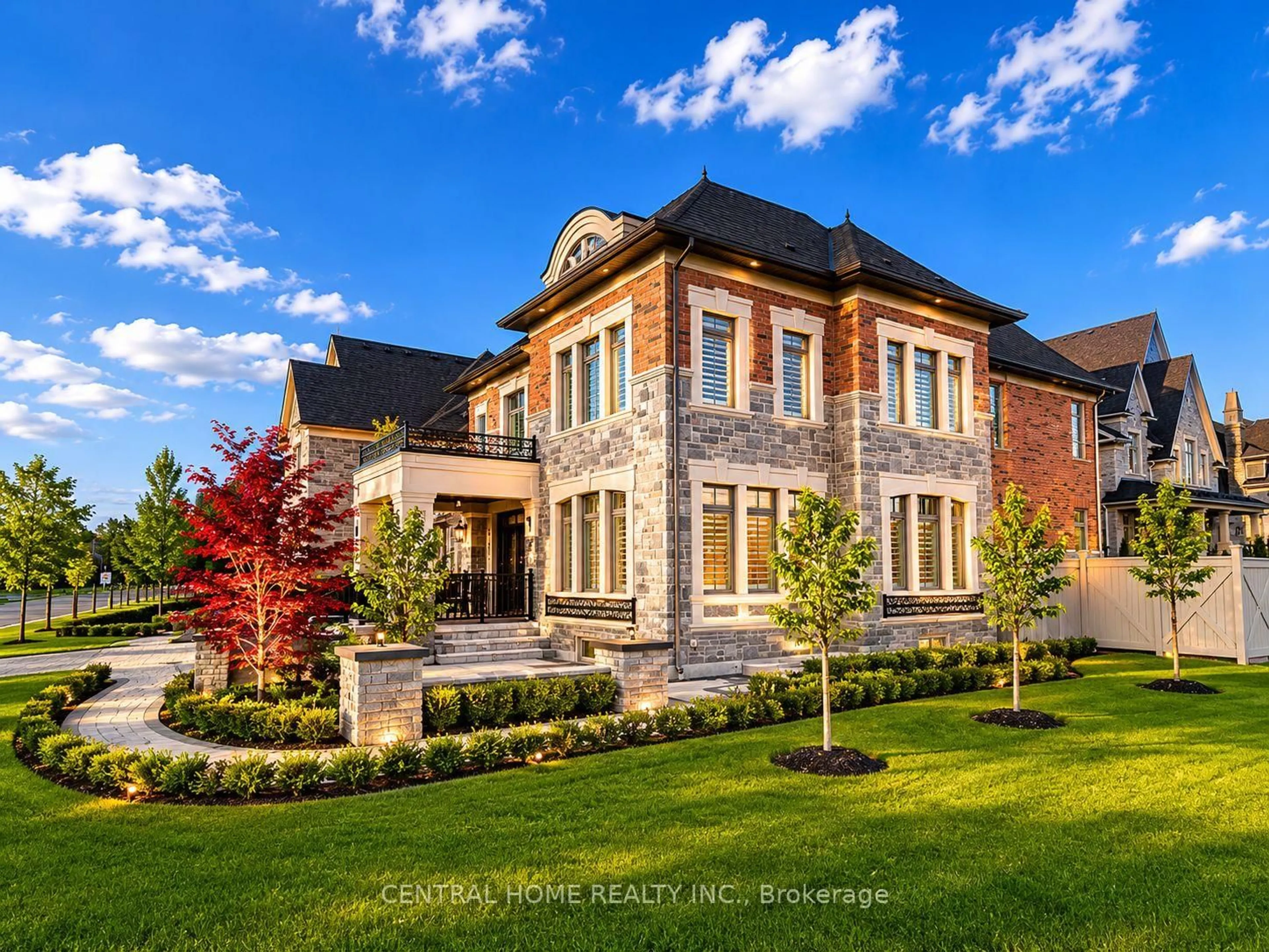 Home with brick exterior material, street for 33 James Stokes Crt, King Ontario L7B 0M7