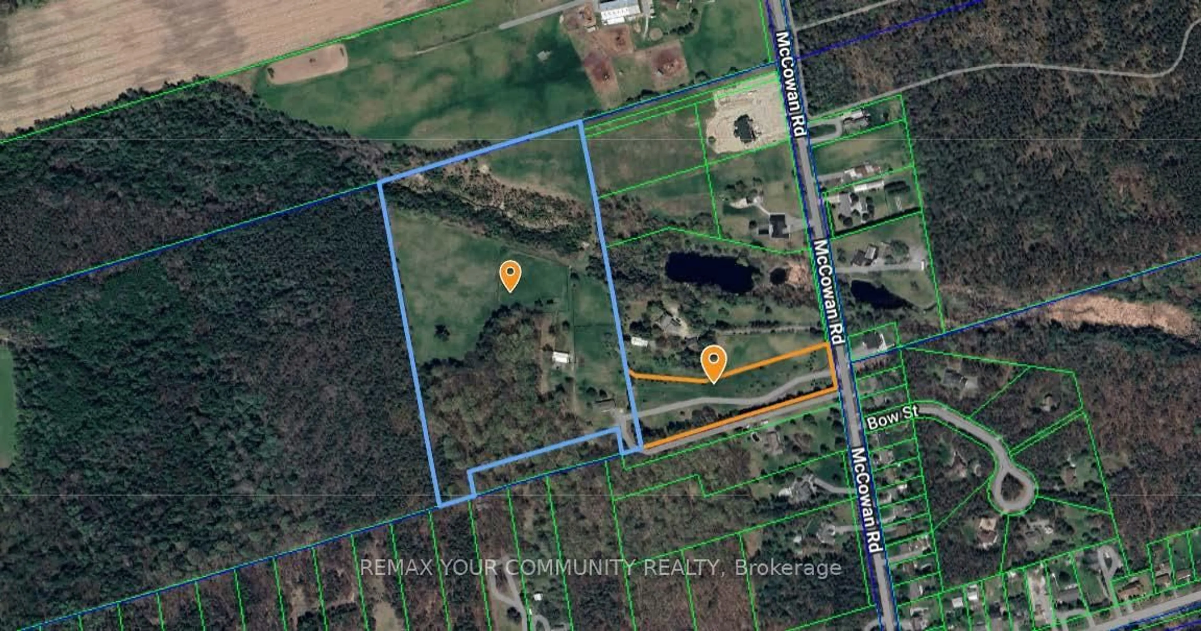 A pic from outside/outdoor area/front of a property/back of a property/a pic from drone, street for 16902 Mccowan Rd, Whitchurch-Stouffville Ontario L4A 2A5