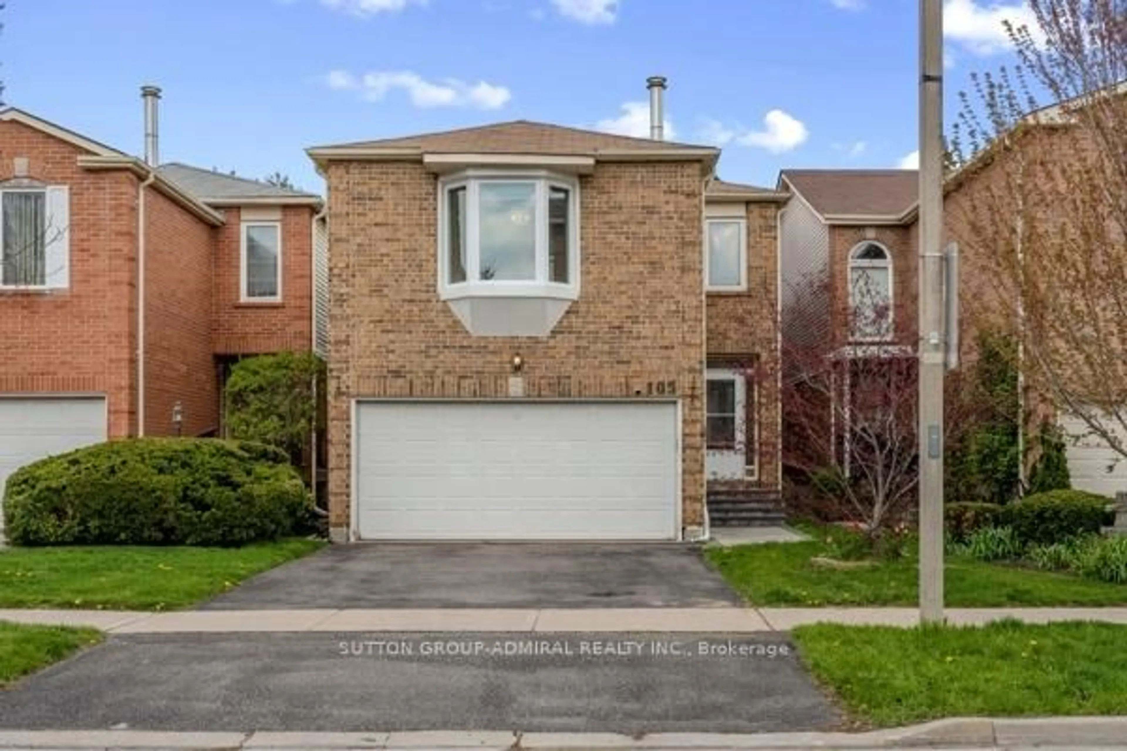 Home with brick exterior material, street for 105 Carl Tennen St, Vaughan Ontario L4J 7B9