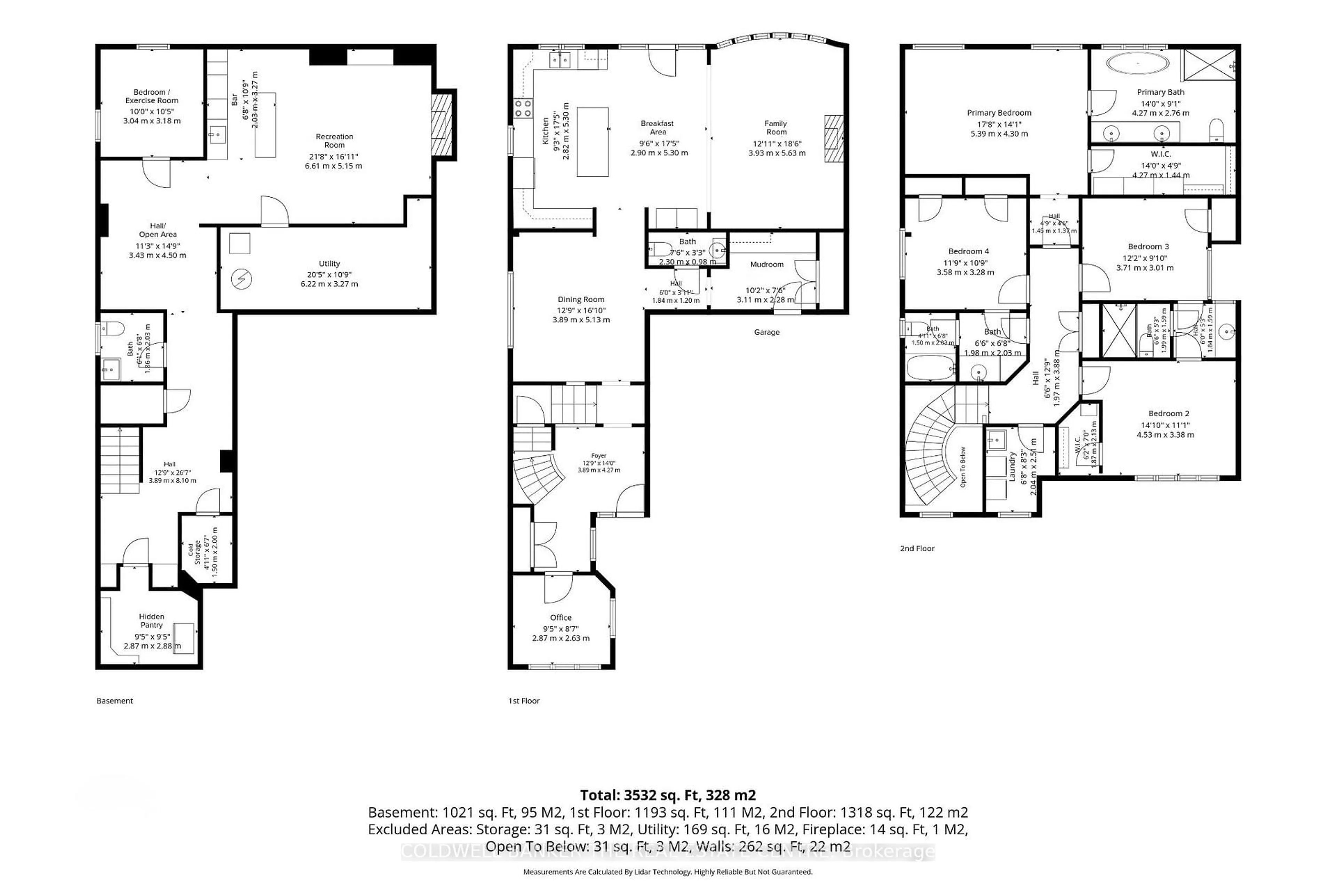 Floor plan for 721 Dillman Ave, Newmarket Ontario L3X 0J8