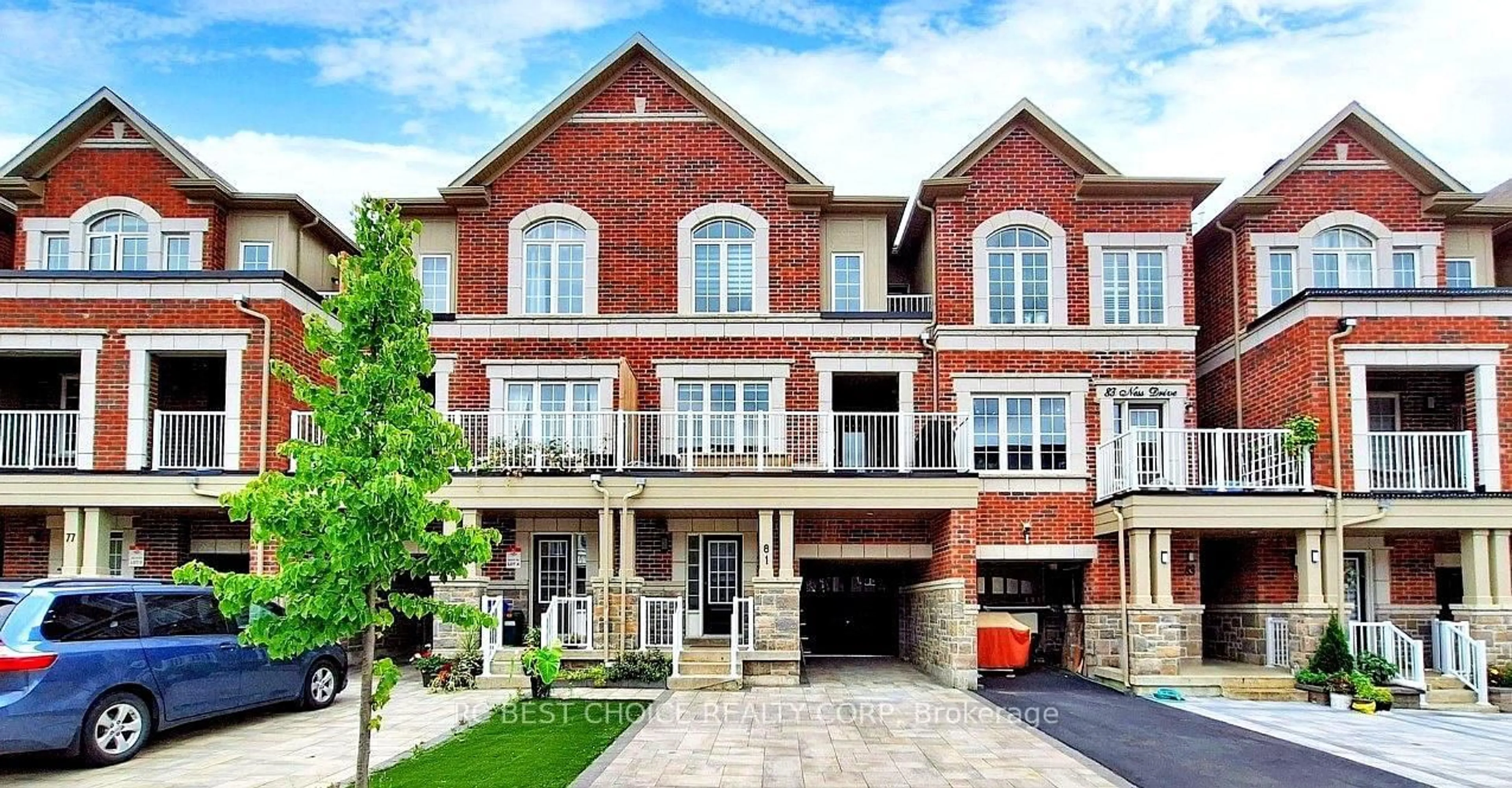 Home with brick exterior material, street for 81 Ness Dr, Richmond Hill Ontario L4S 0K8