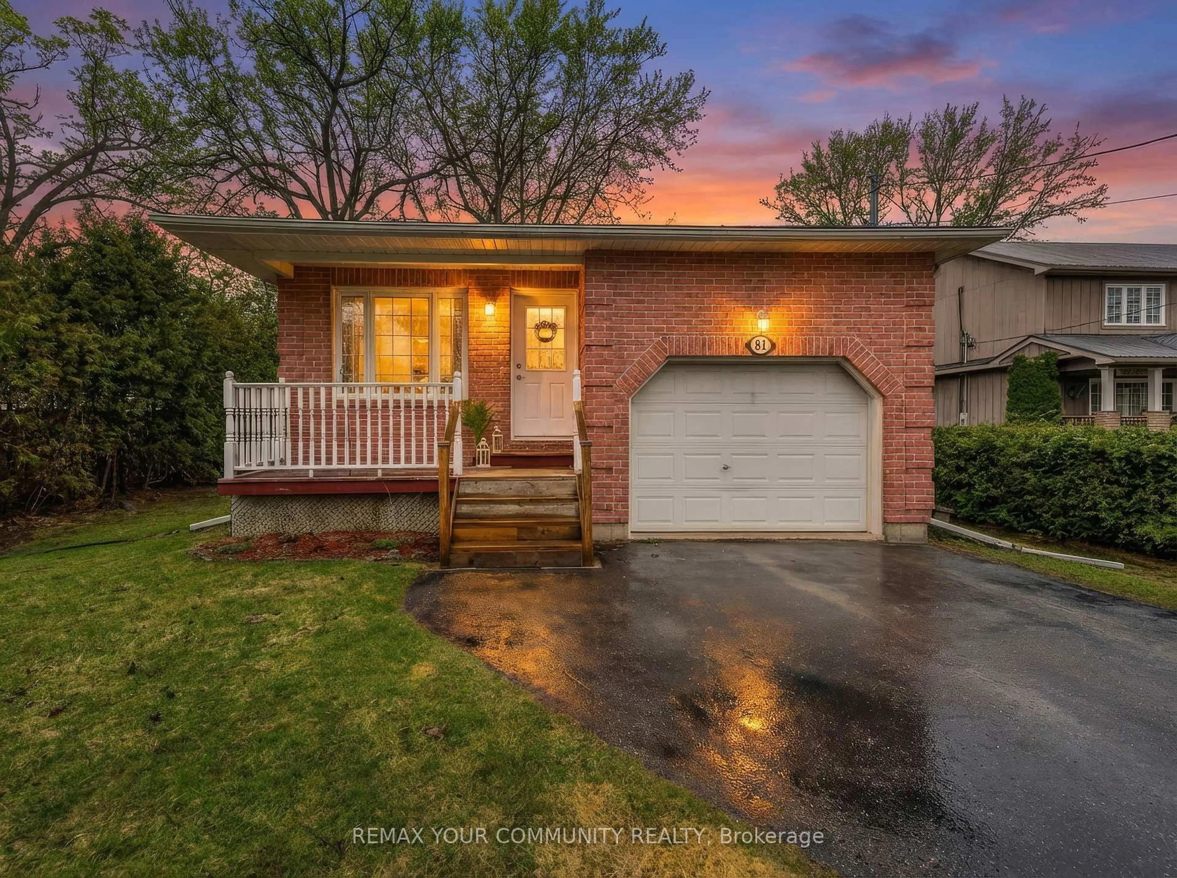 Home with brick exterior material, street for 81 Fairpark Lane, Georgina Ontario L0E 1R0
