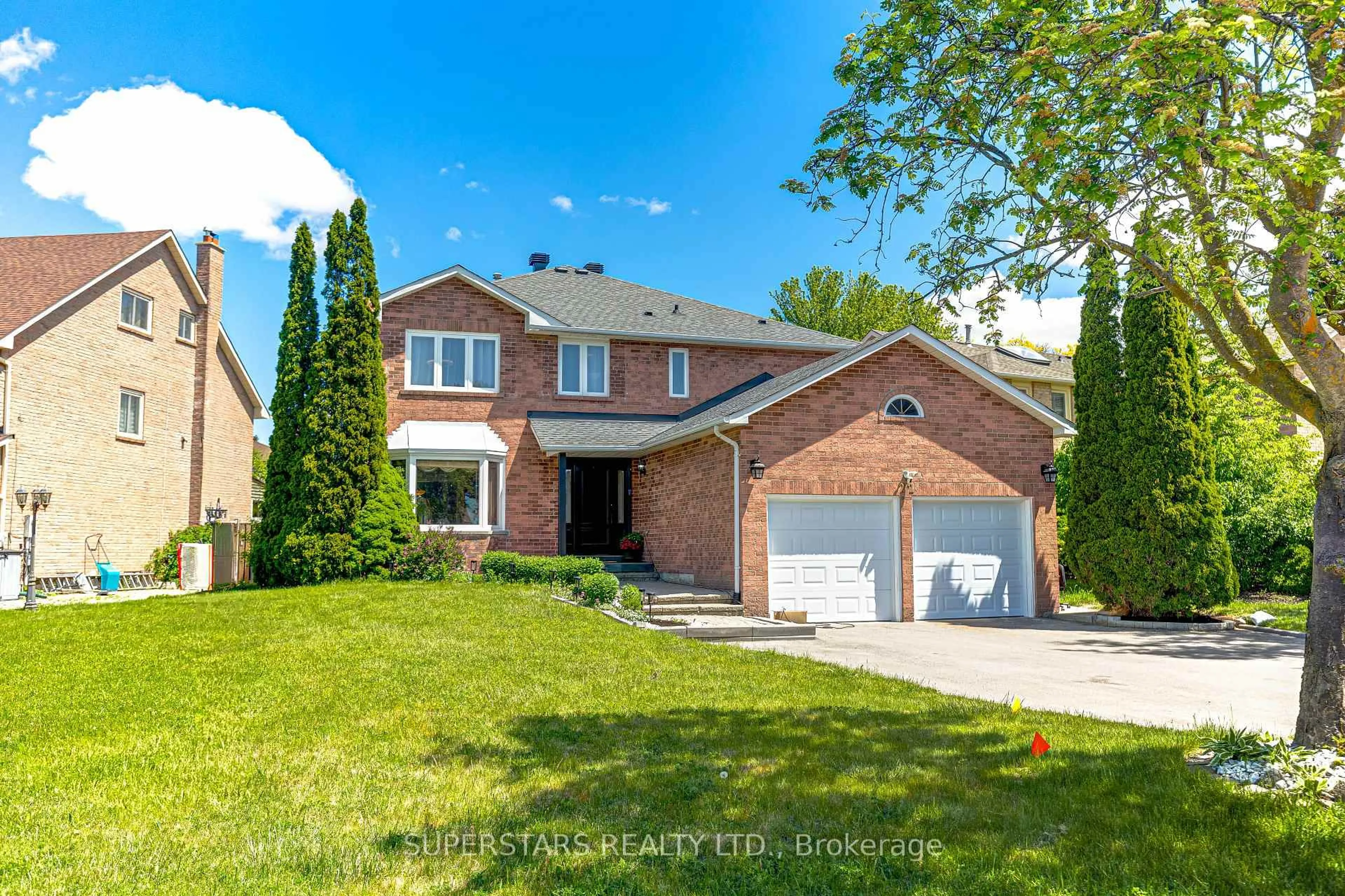 Home with brick exterior material, street for 22 West Side Dr, Markham Ontario L3P 7J4