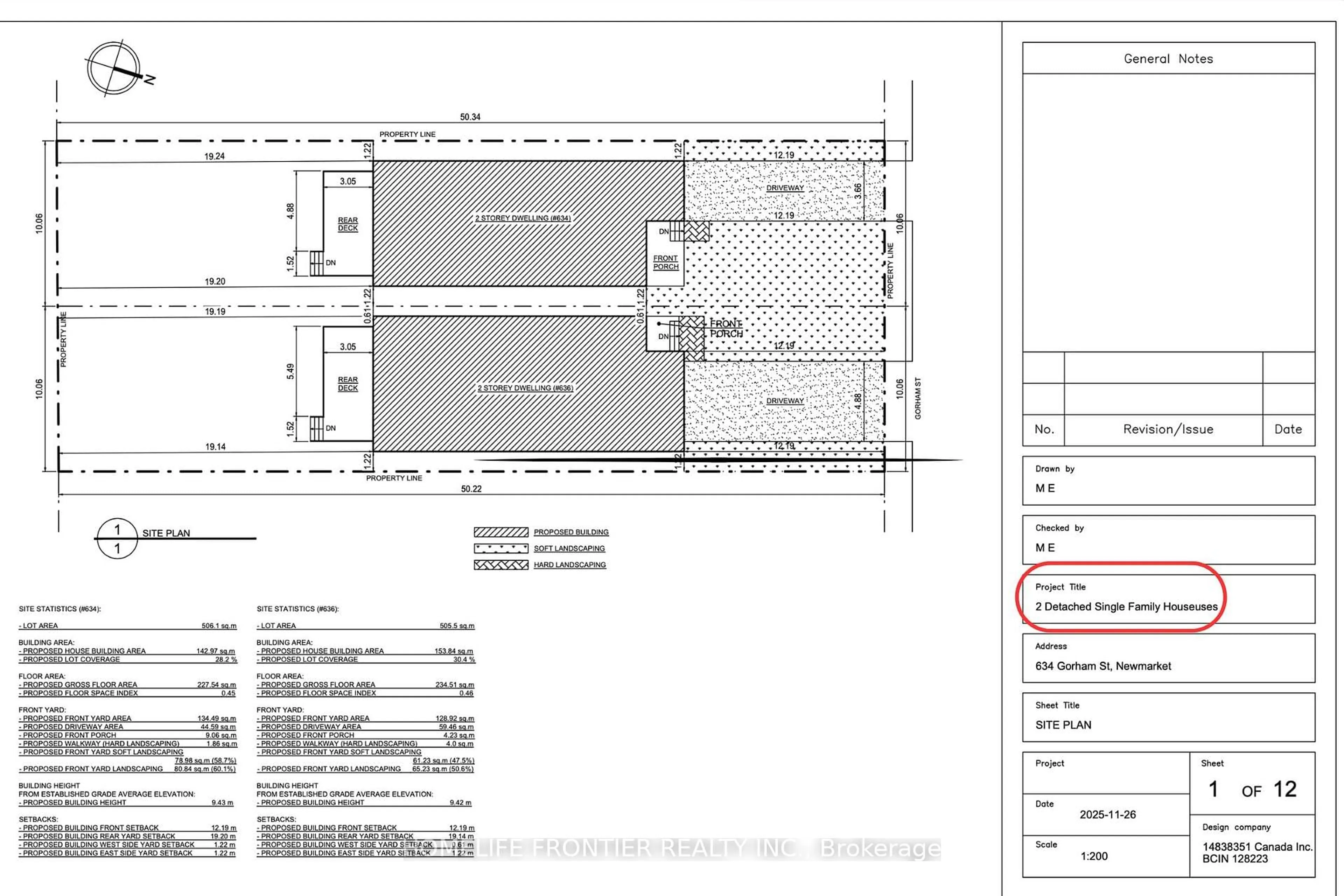 Floor plan for 634 Gorham St, Newmarket Ontario L3Y 1L4