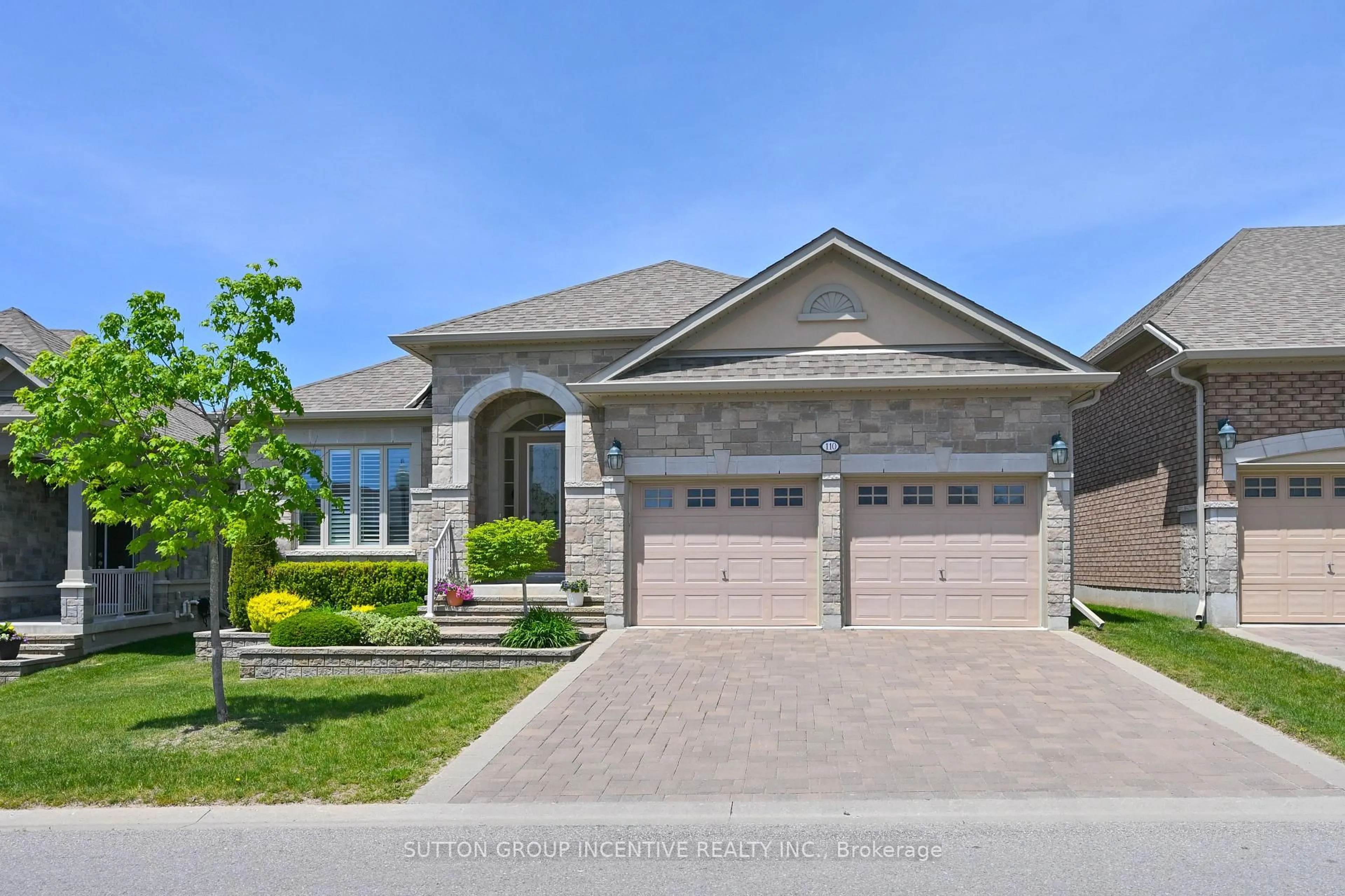 Home with brick exterior material, street for 110 Ridge Way, New Tecumseth Ontario L9R 0M6