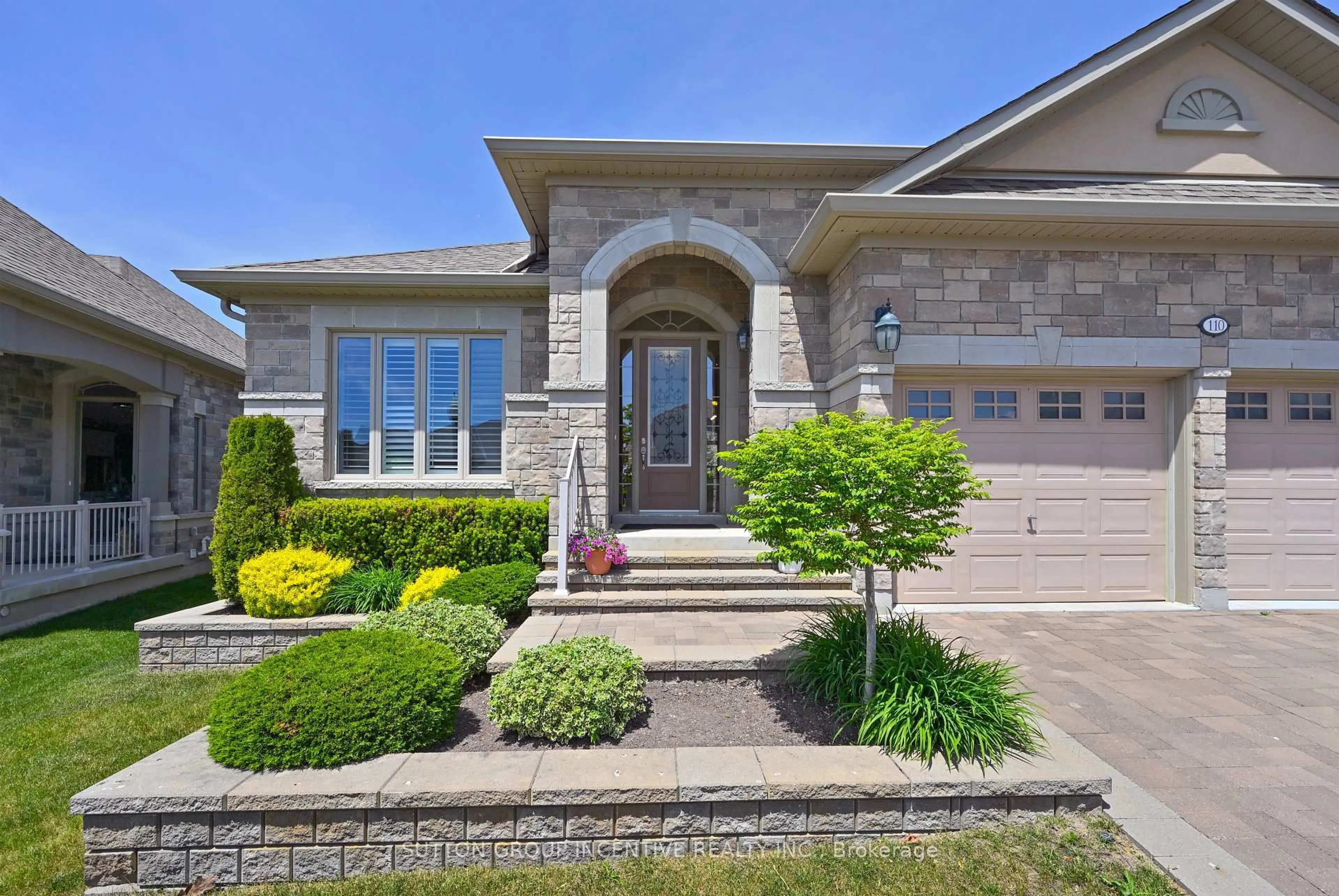 Home with brick exterior material, street for 110 Ridge Way, New Tecumseth Ontario L9R 0M6