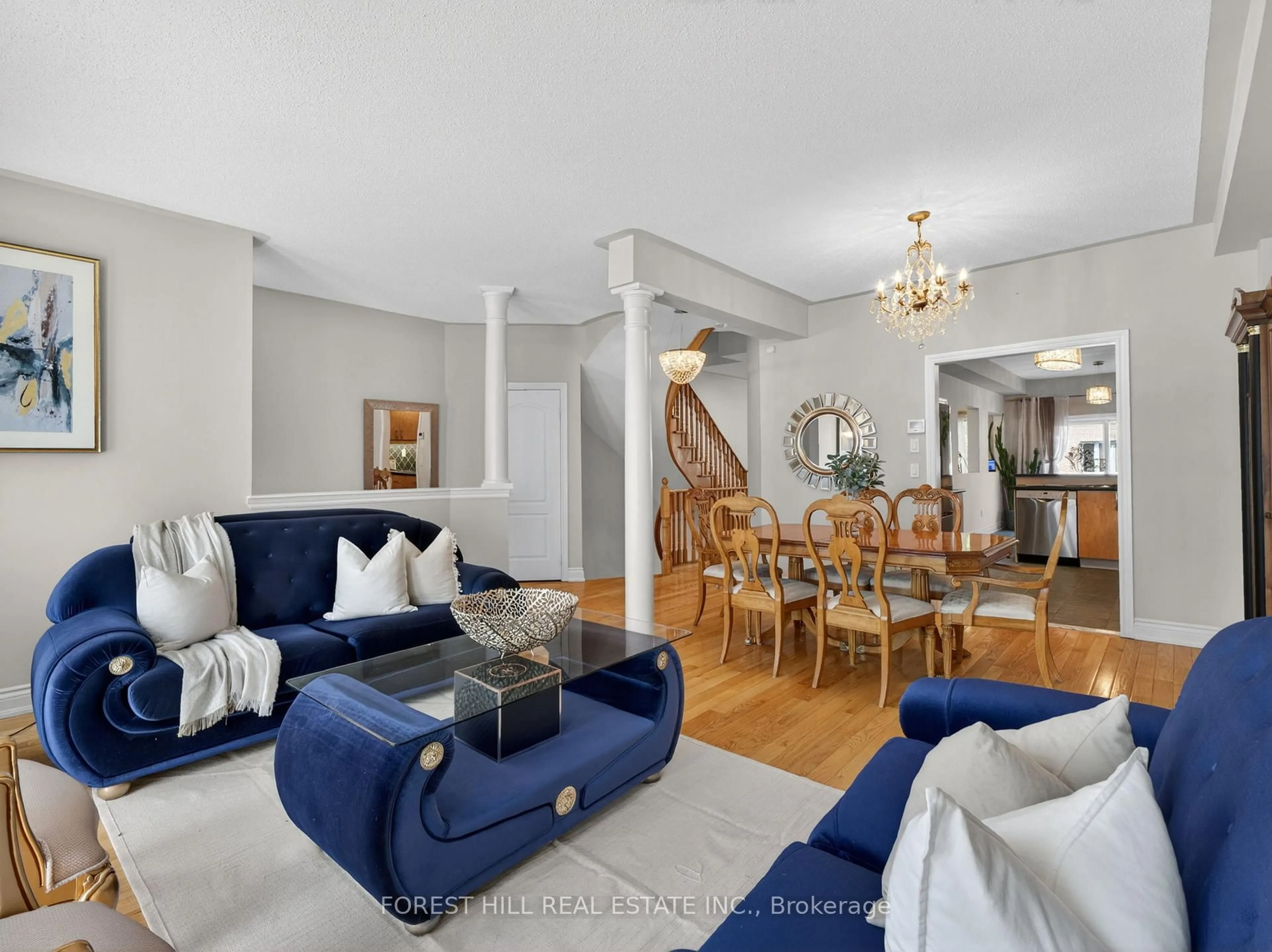 Living room with furniture, unknown for 24 Mintwood Rd, Vaughan Ontario L4J 9C3