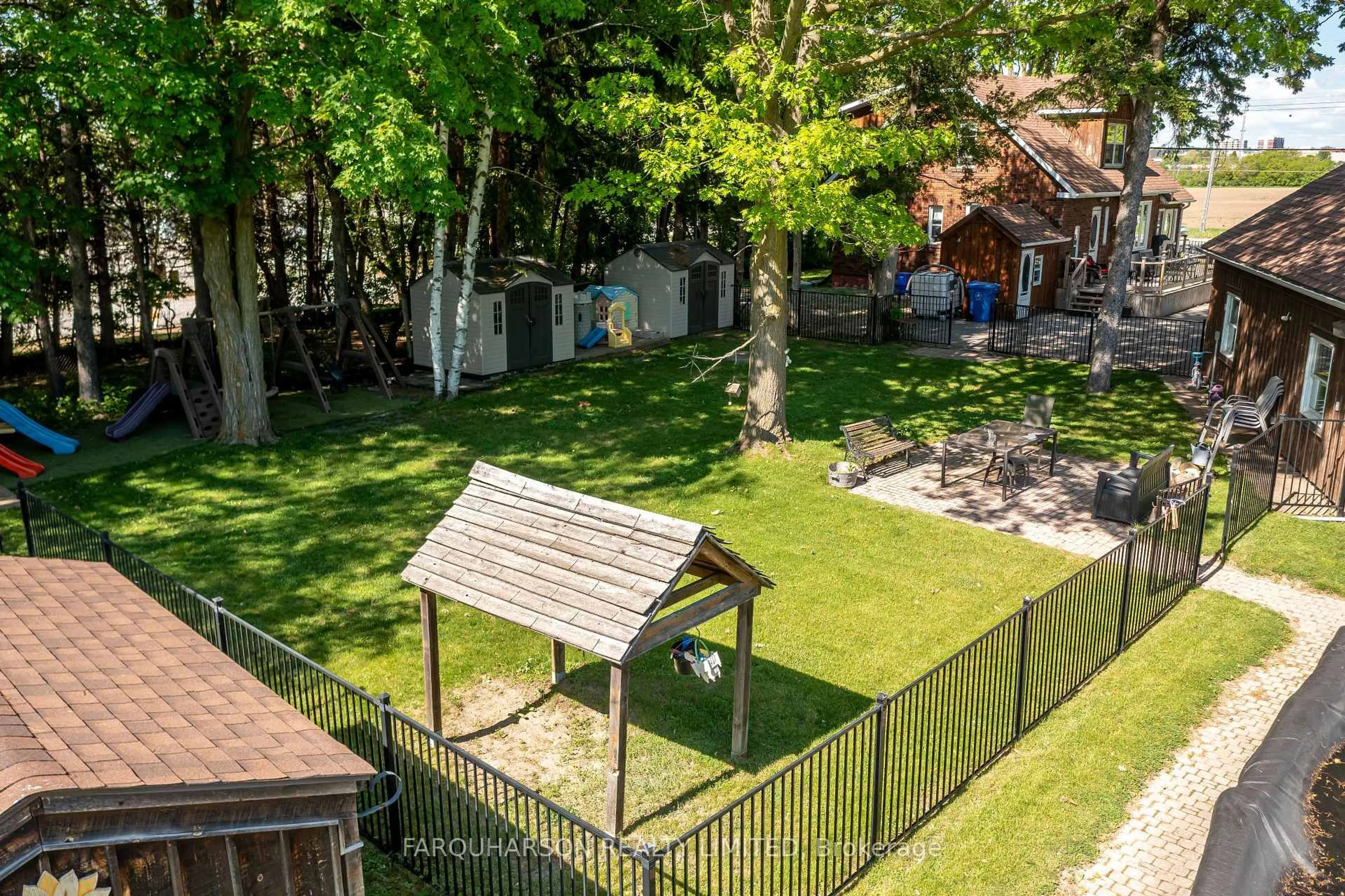 A pic from outside/outdoor area/front of a property/back of a property/a pic from drone, street for 12066 48 Highway, Whitchurch-Stouffville Ontario L4A 7X5