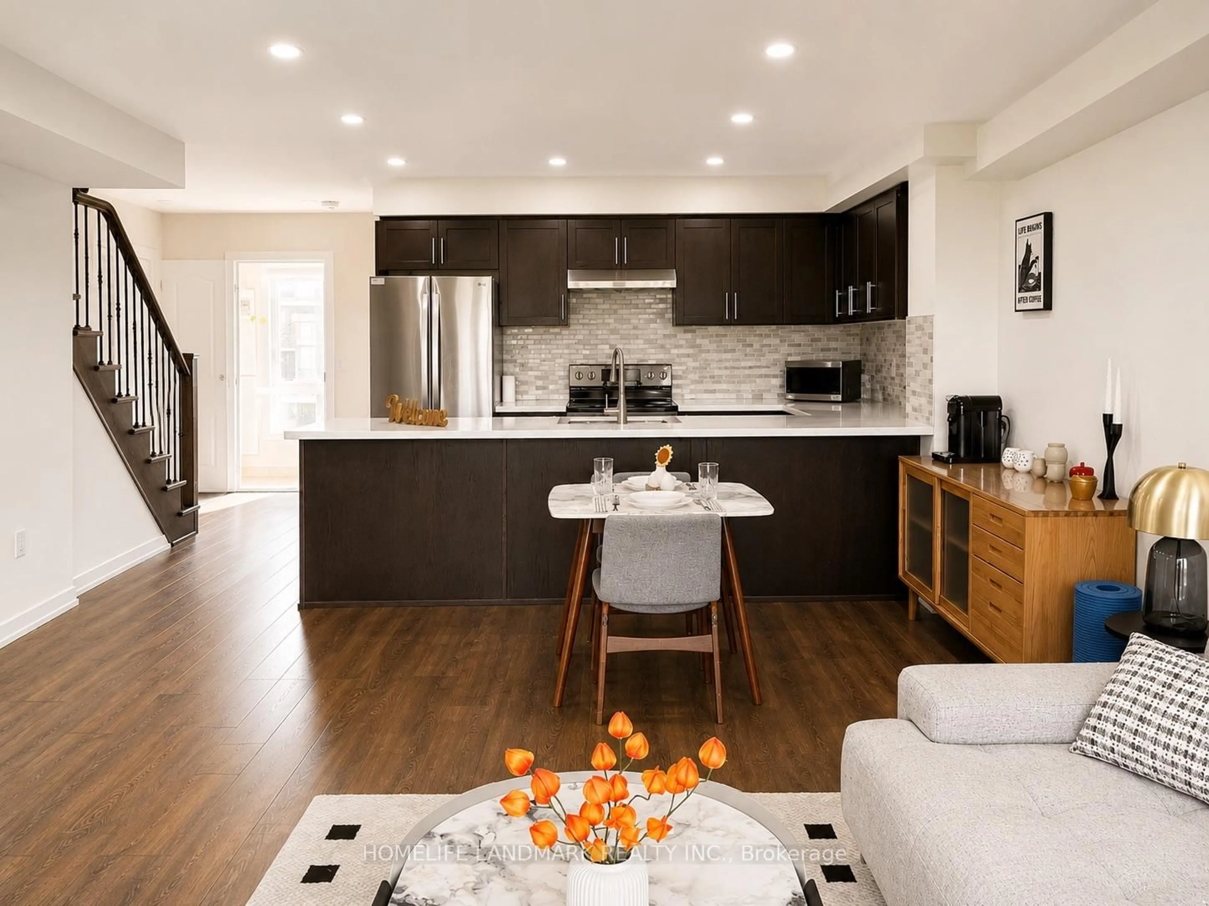 Open concept kitchen, unknown for 1 Gable Hurst Way #2610, Markham Ontario L6B 0A8