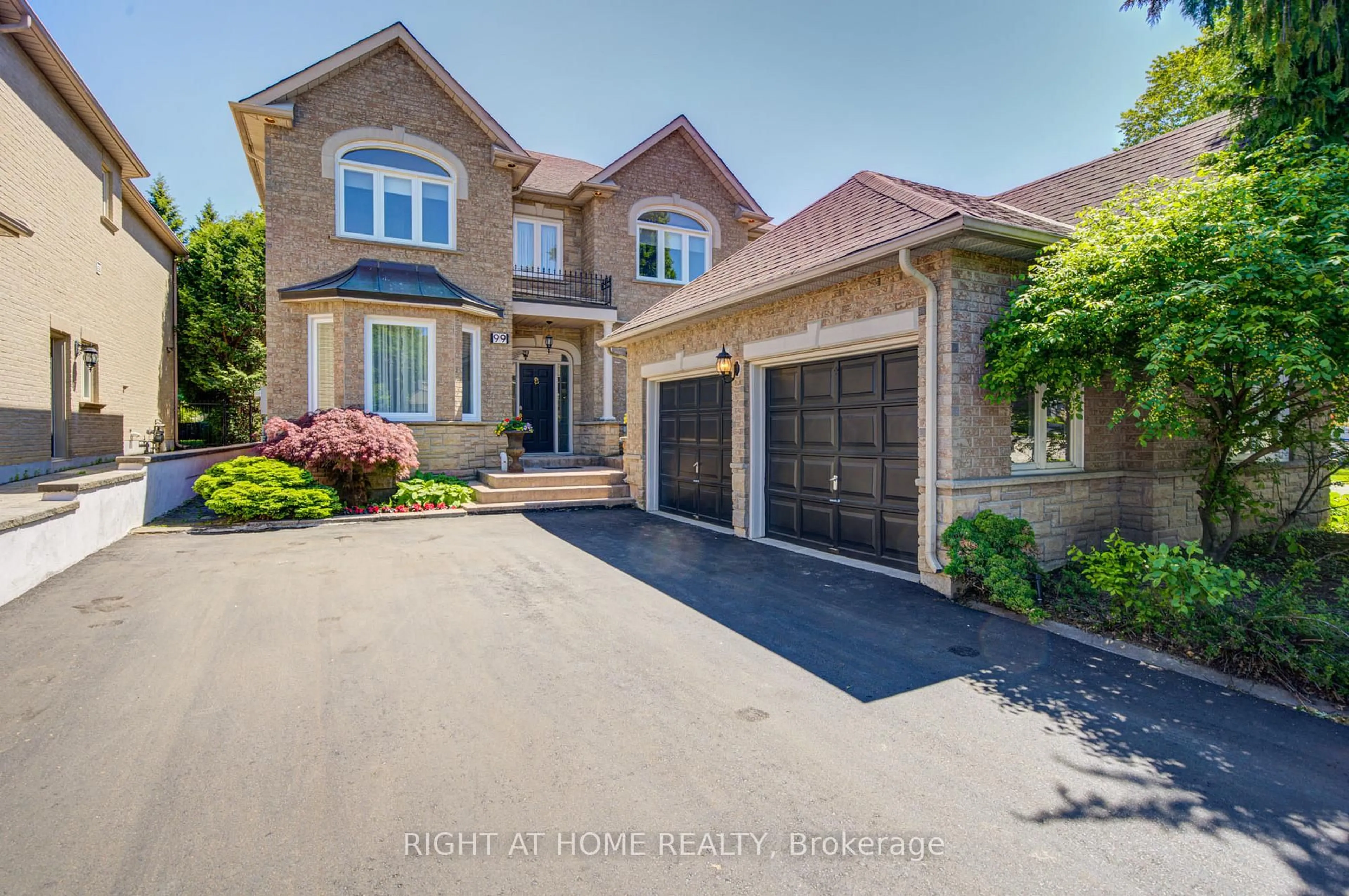 Home with brick exterior material, street for 99 Naughton Dr, Richmond Hill Ontario L4C 8B3
