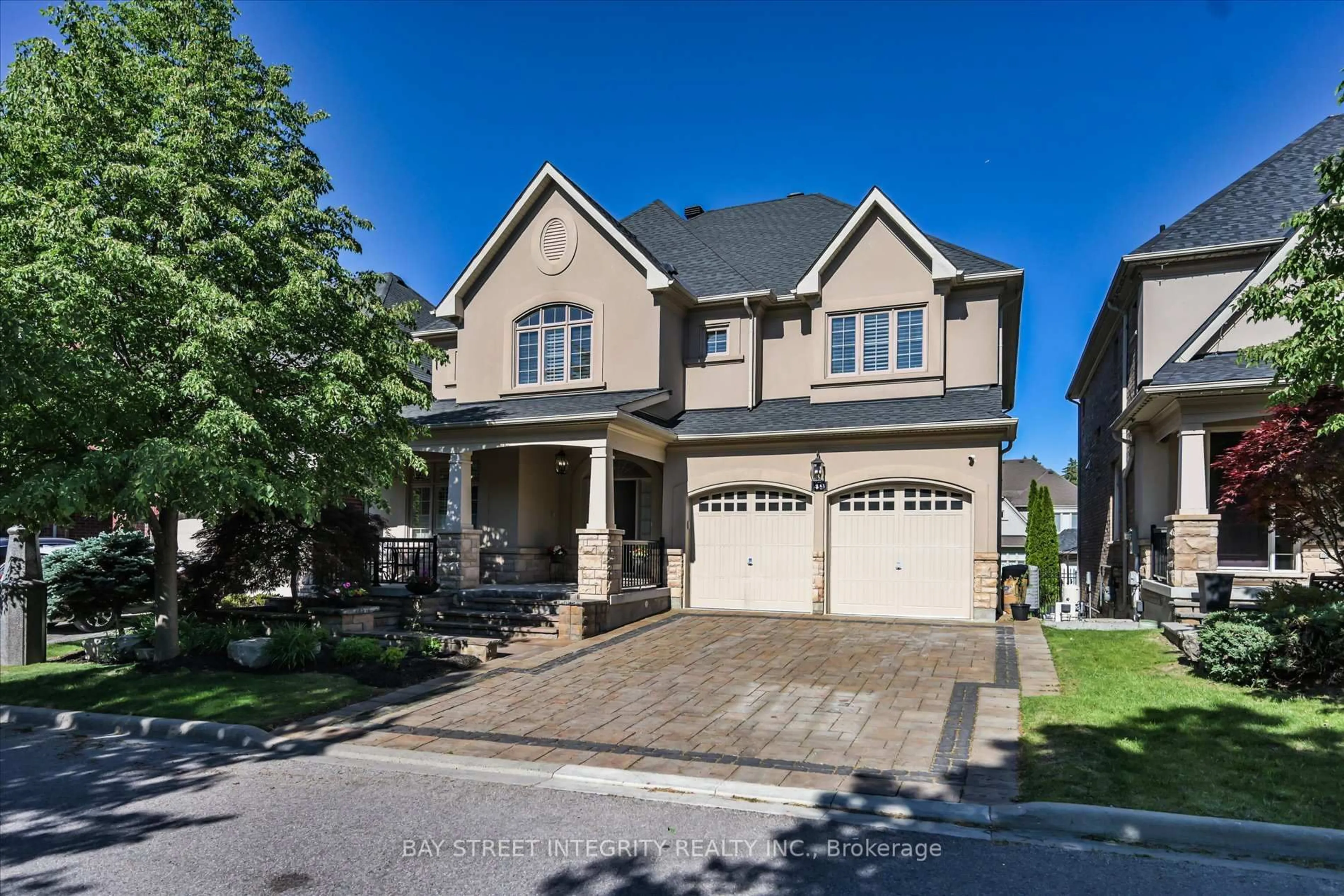 Home with brick exterior material, street for 49 Glengordon Cres, Markham Ontario L6C 0K1