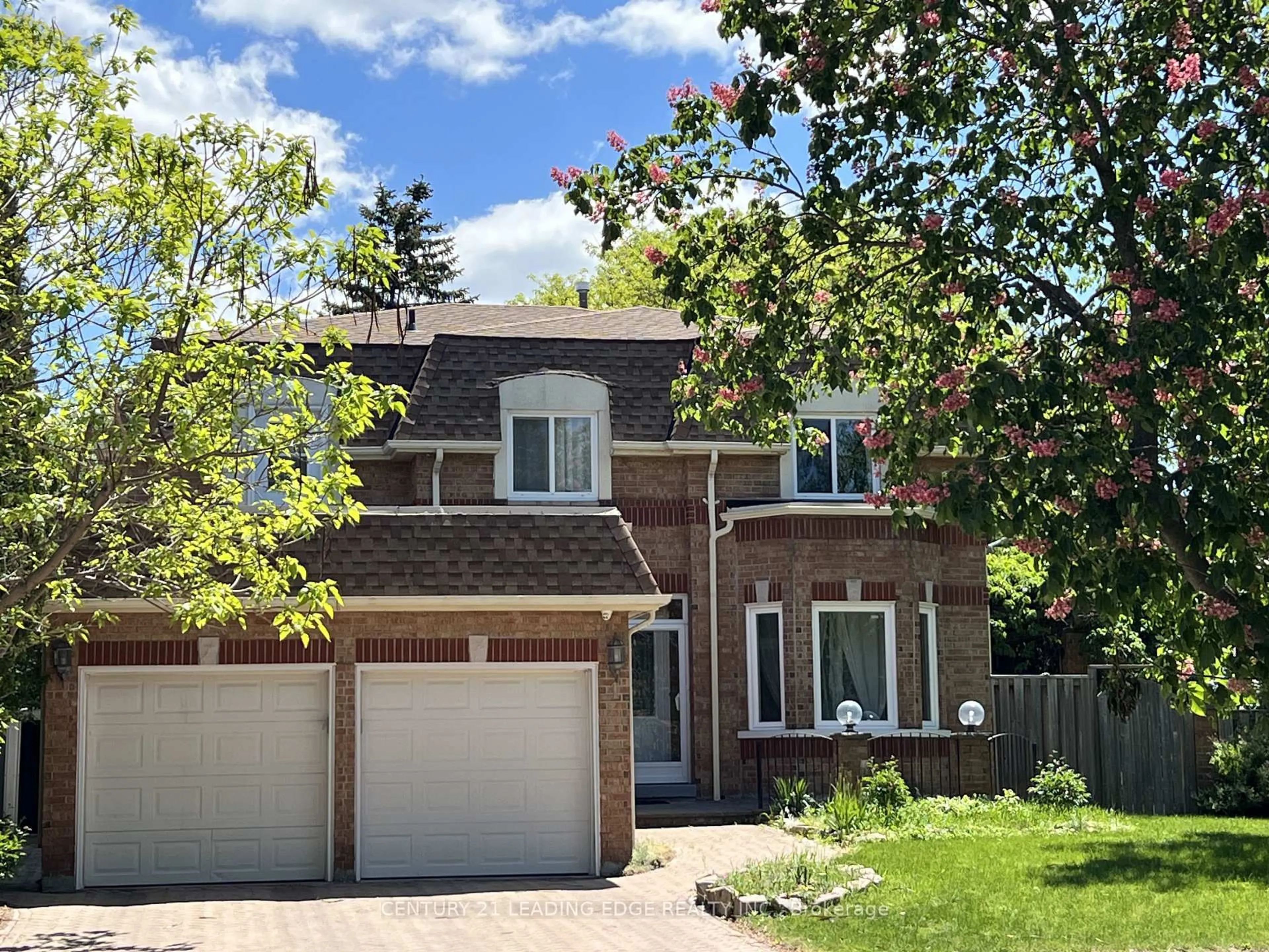 Home with brick exterior material, street for 1 Lockridge Ave, Markham Ontario L3R 7S6