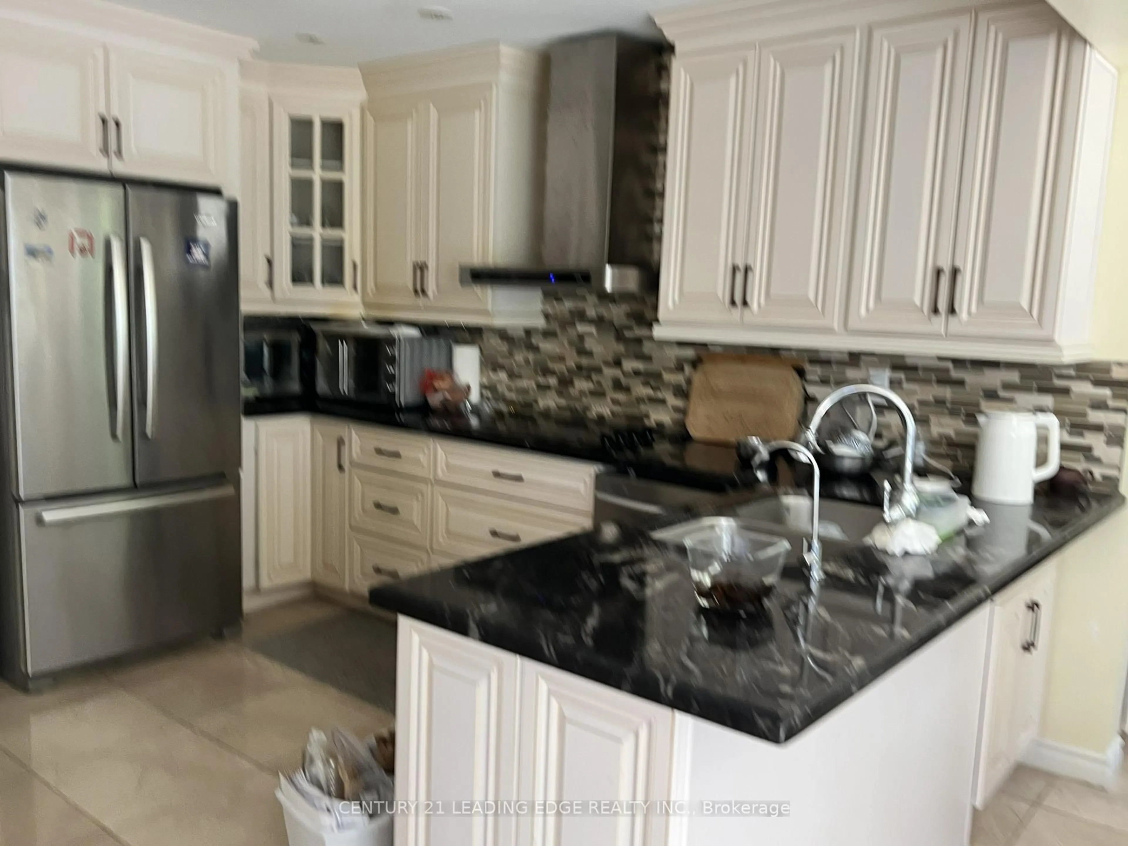 Open concept kitchen, ceramic/tile floor for 1 Lockridge Ave, Markham Ontario L3R 7S6